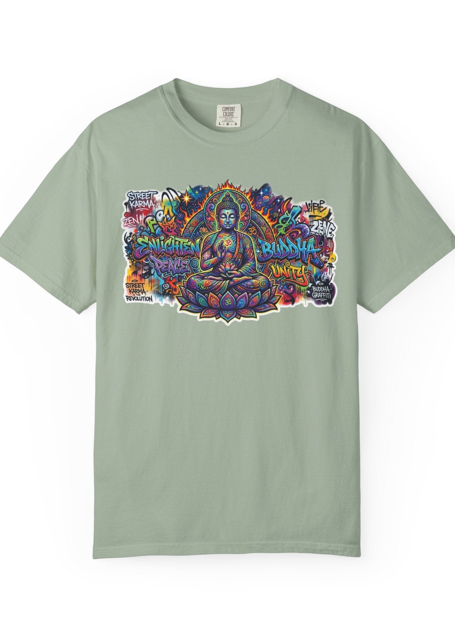 Graffiti Buddha Street Art T-Shirt