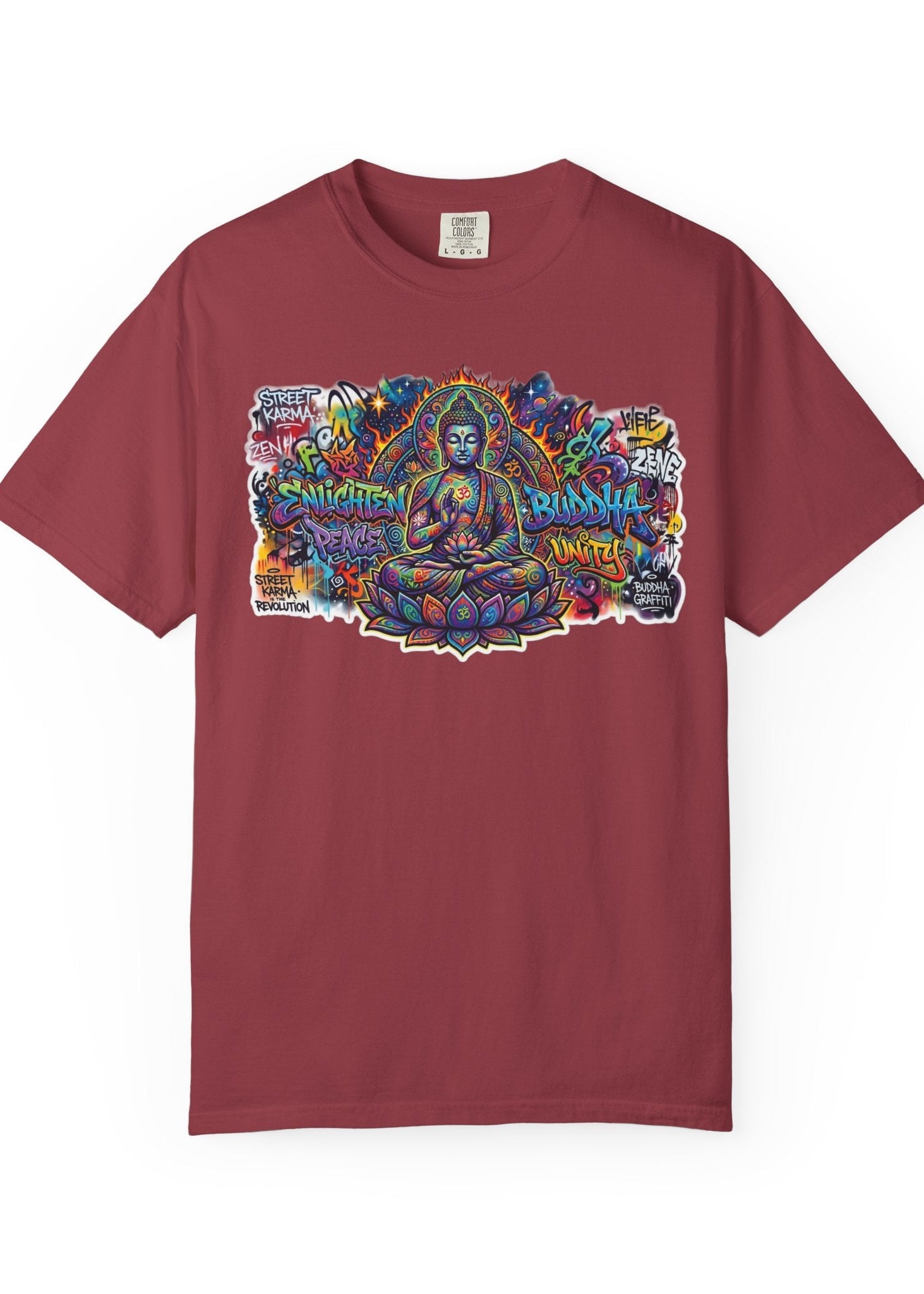 Graffiti Buddha Street Art T-Shirt