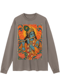 Krishna Vintage Washed Long Sleeve T-Shirt