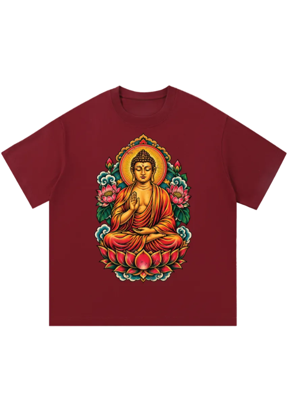 Neo Traditional Buddha Vintage T-Shirt