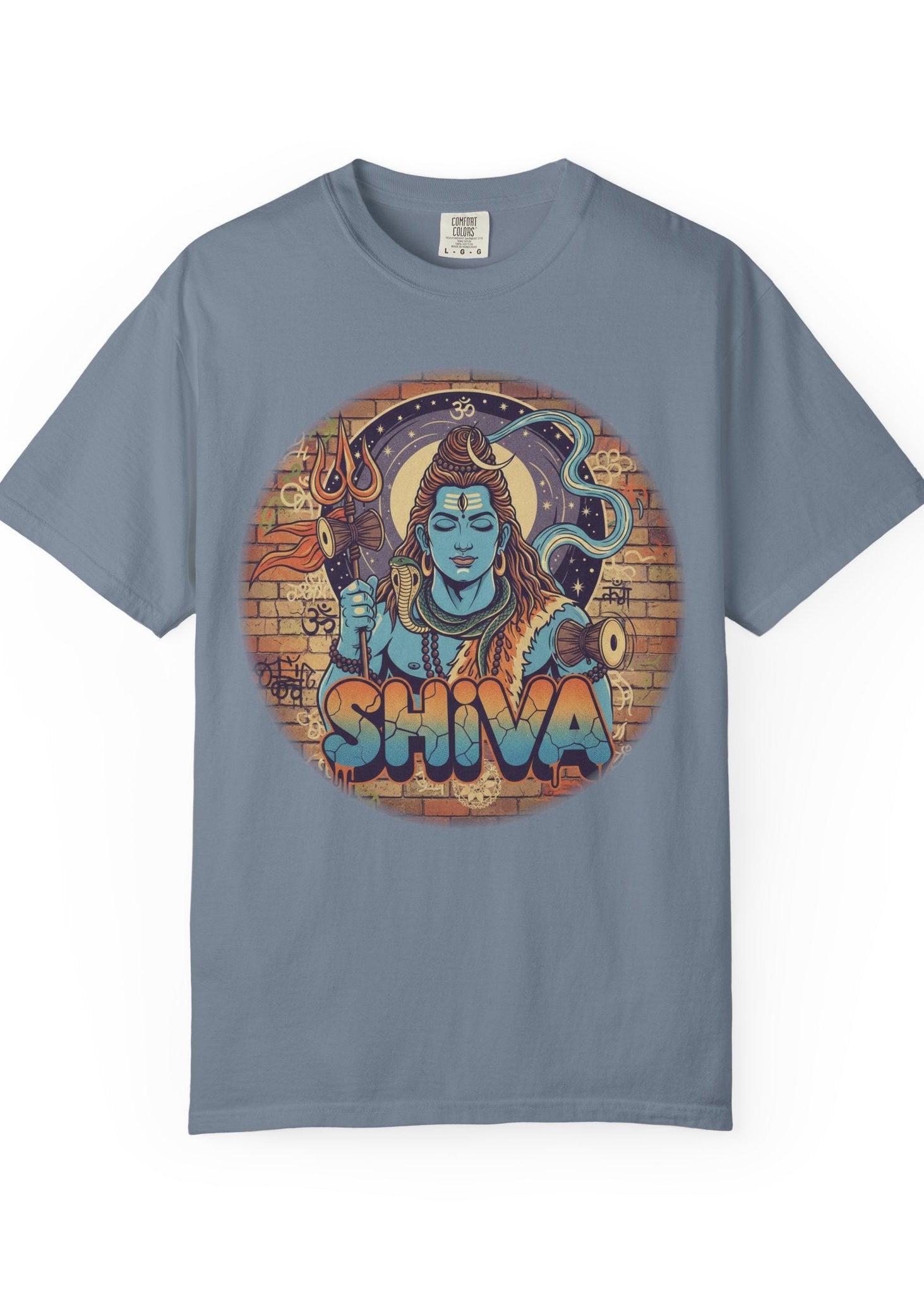 Lord Shiva Graffiti Streetwear Tee