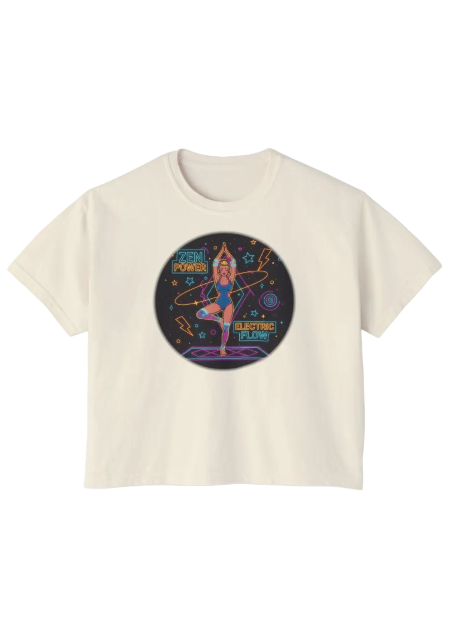 Electric Flow Yoga Tee