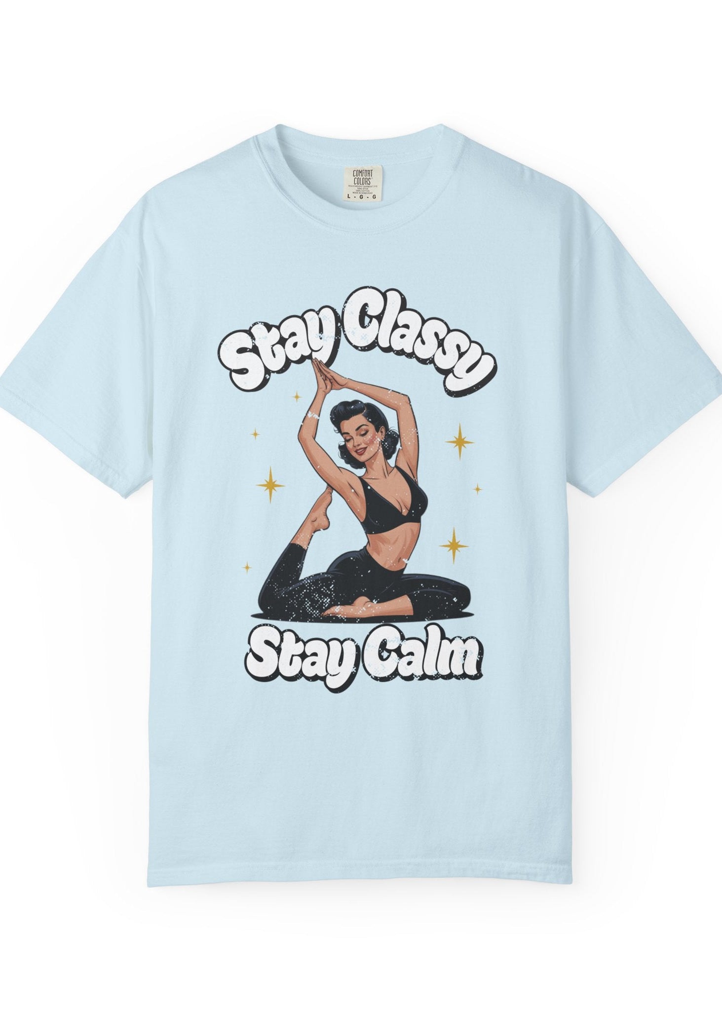 Retro Pinup Yoga T-Shirt