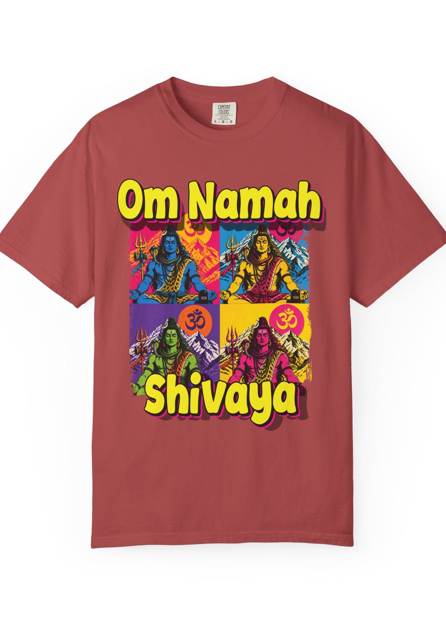 Om Namah Shivaya Pop Art Tee
