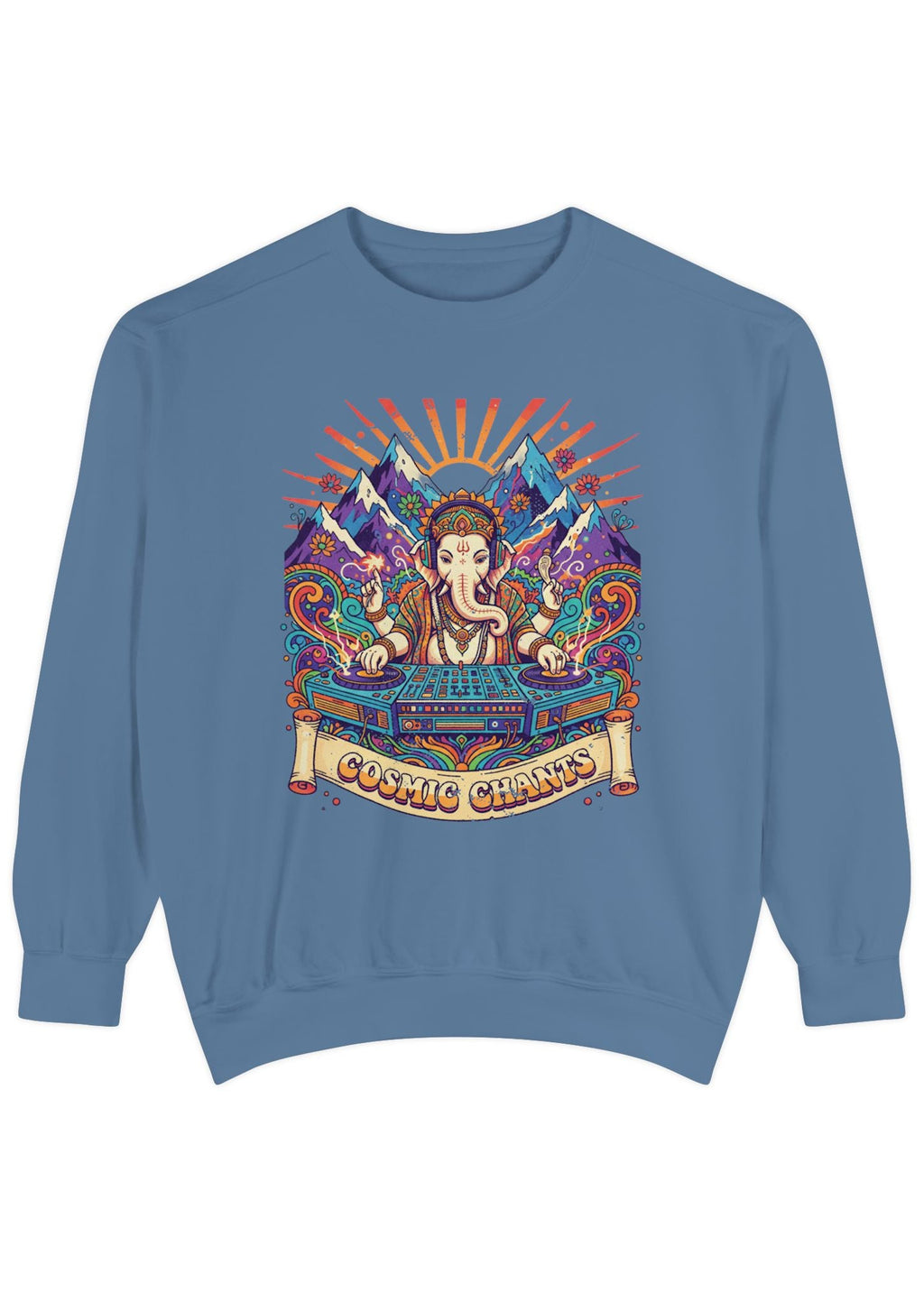Cosmic Ganesha DJ Sweatshirt