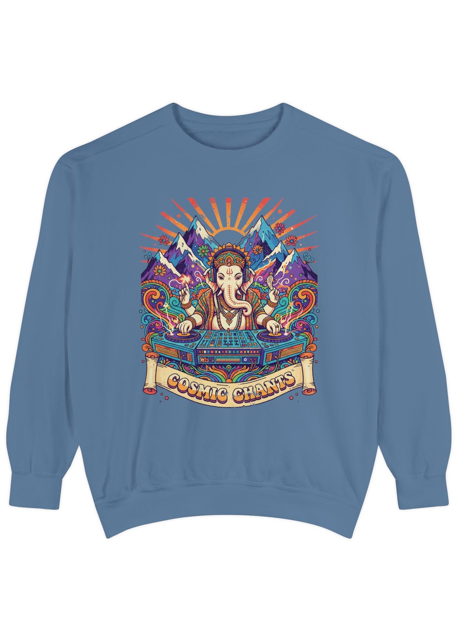 Cosmic Ganesha DJ Sweatshirt