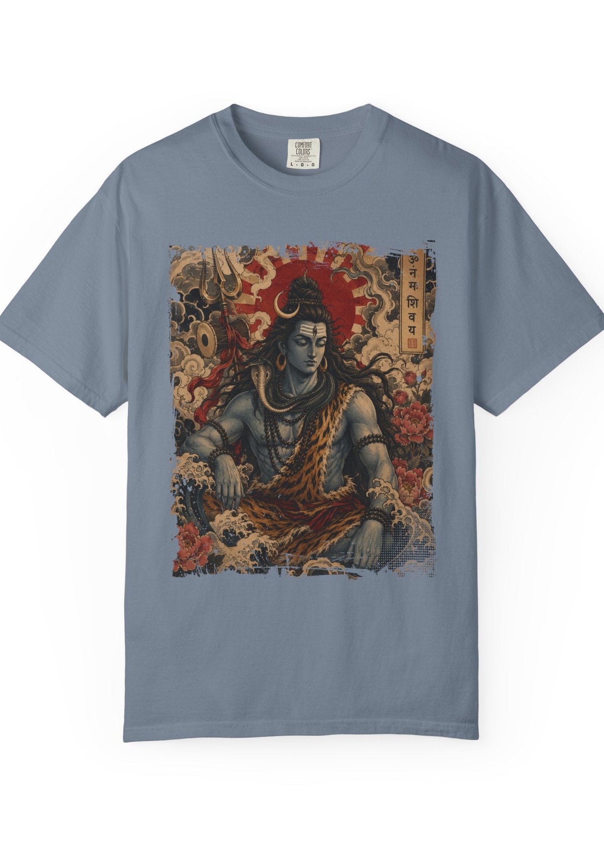Lord Shiva Japanese Tattoo T-Shirt