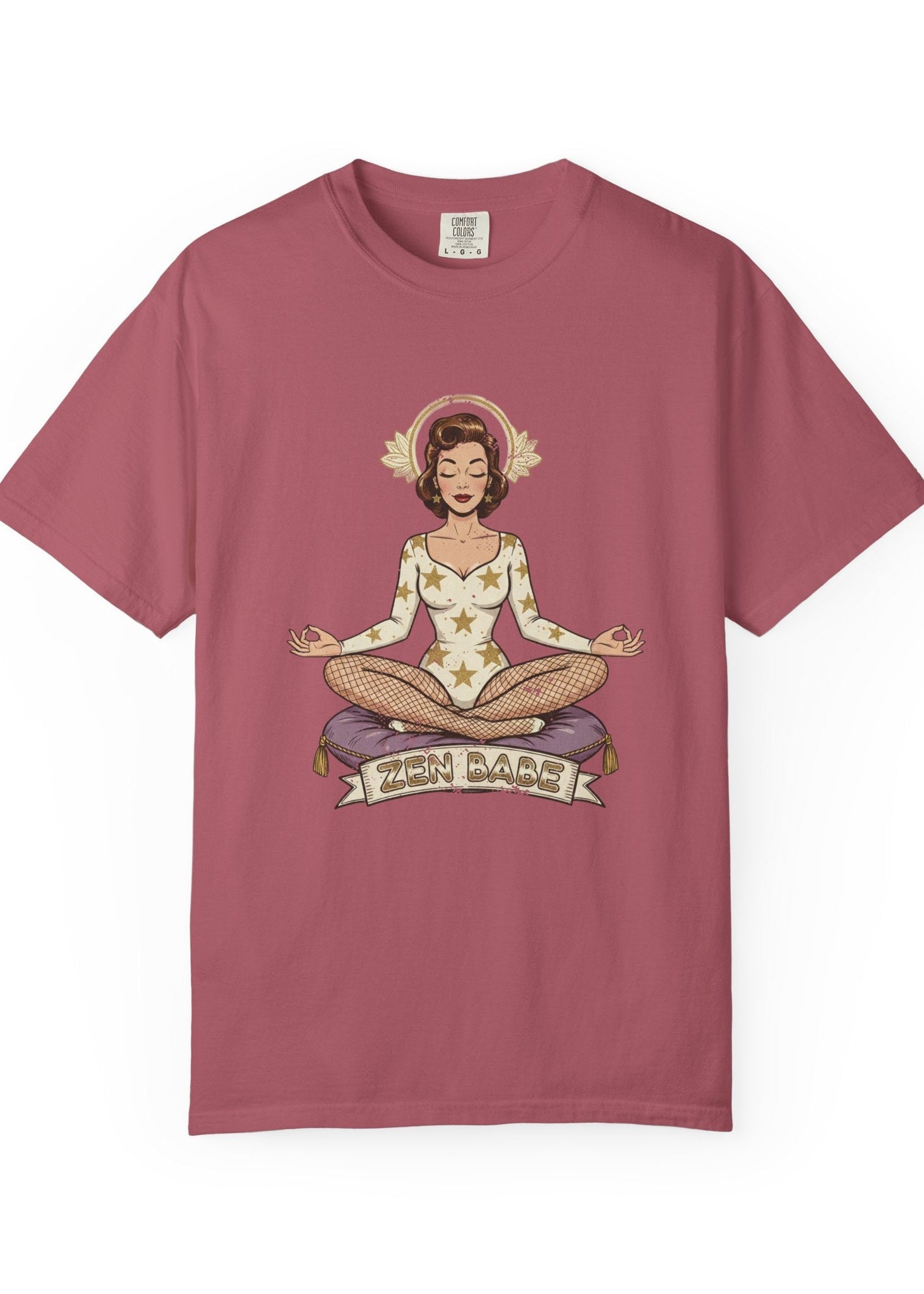 Zen Babe Retro Classic Yoga Tee