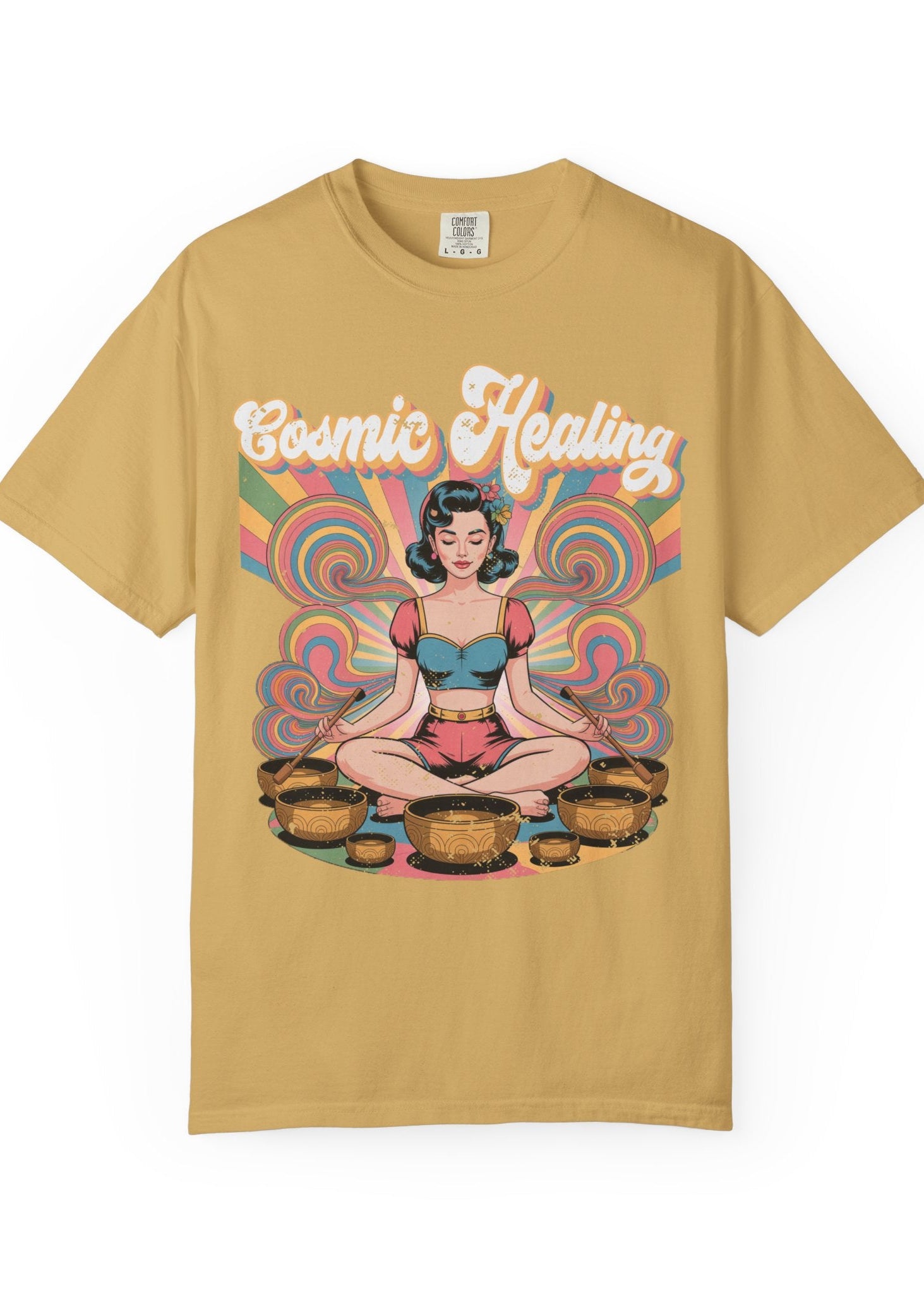 Cosmic Healing Sound Bowl Tee