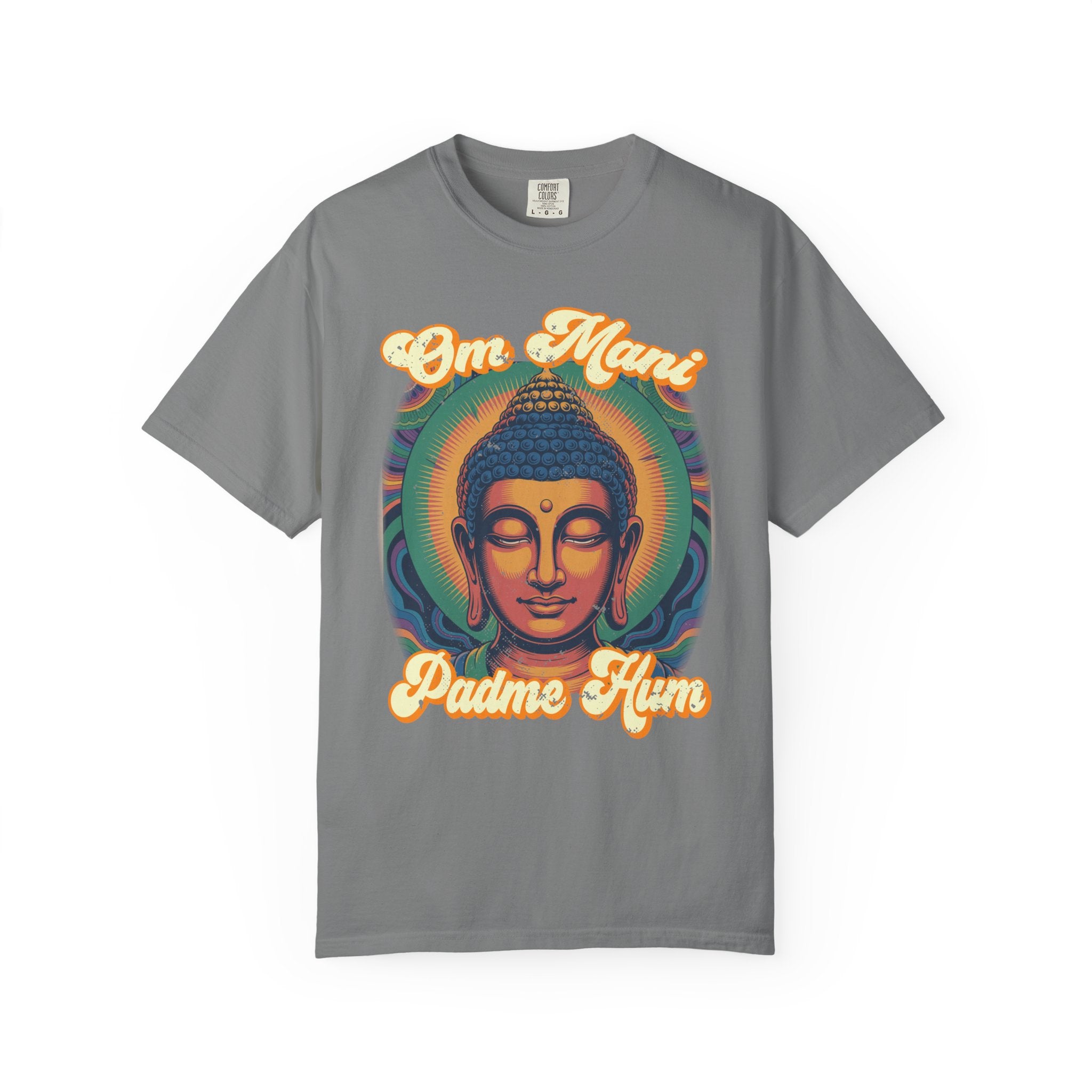Om Mani Padme Hum T-Shirt – Tibetan Buddhist Mantra Meditation Tee