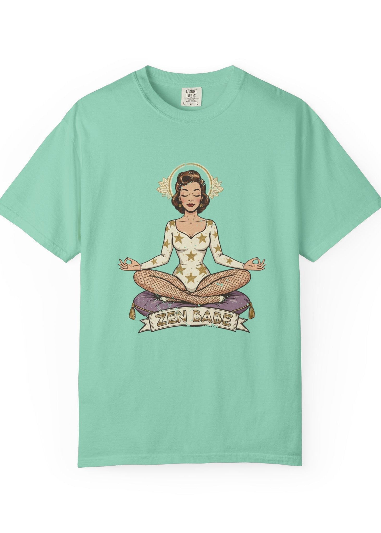 Zen Babe Retro Classic Yoga Tee