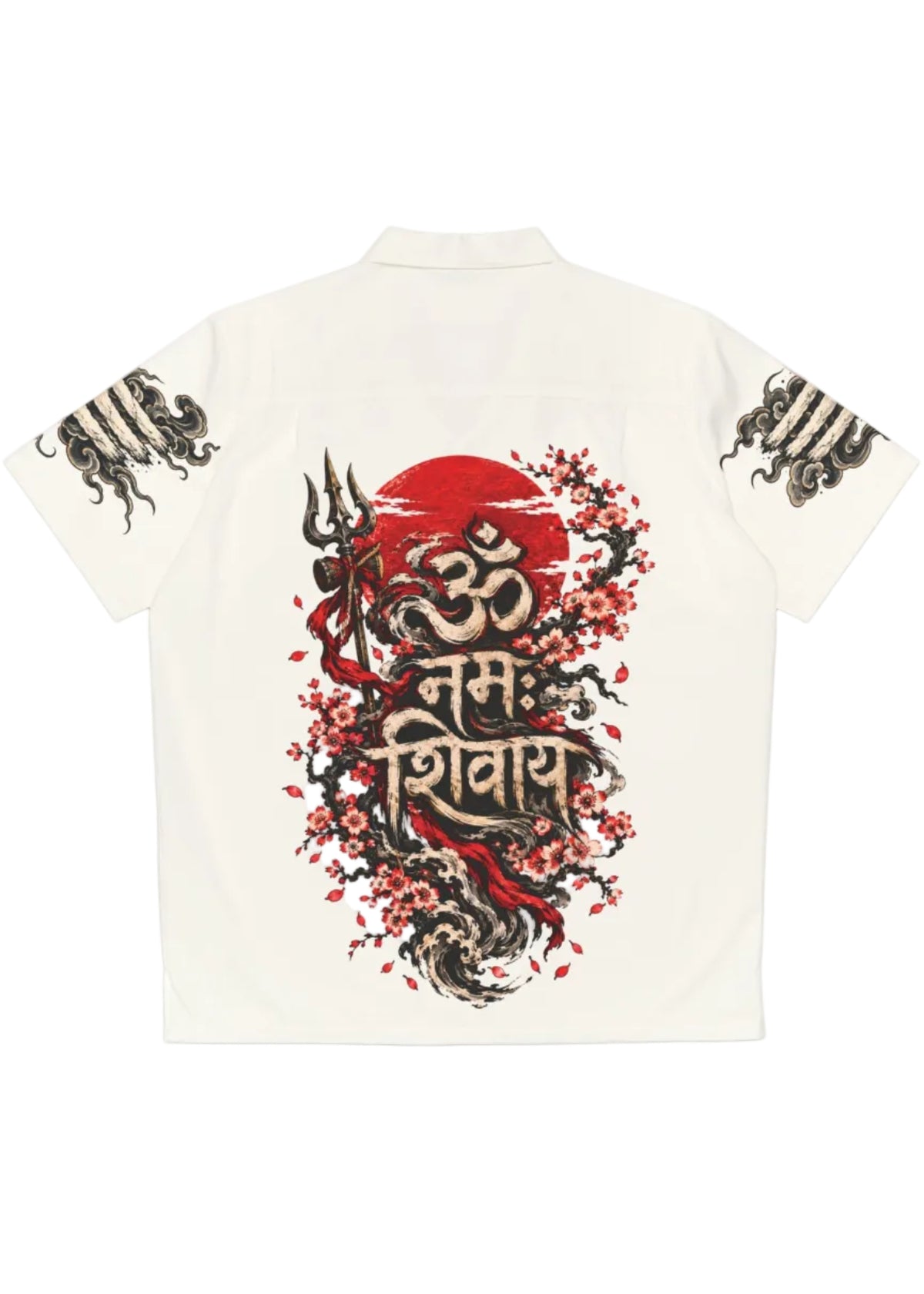 Lord Shiva Om Namah Shivaya Japanese Tattoo Hawaiian Shirt