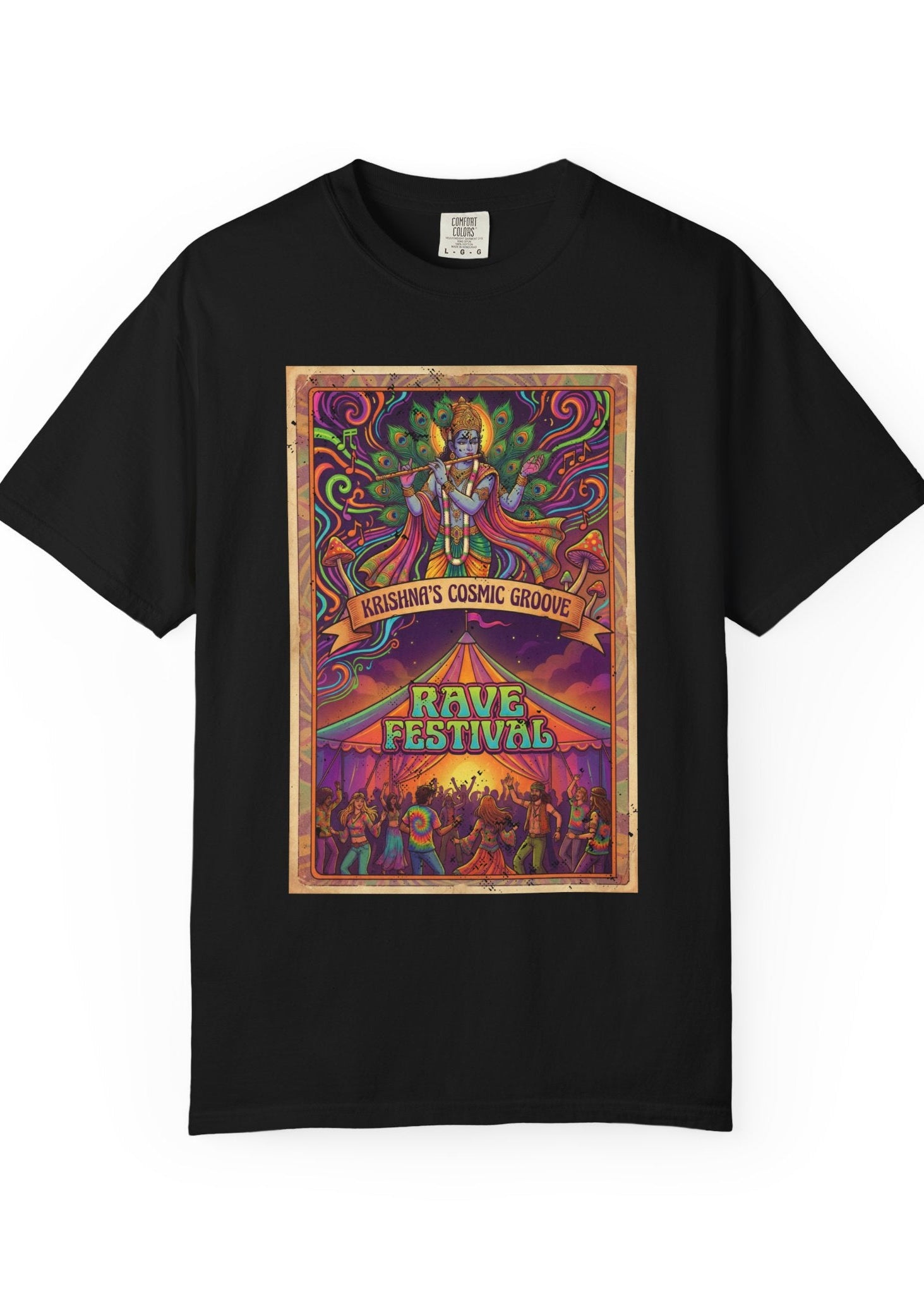 Cosmic Krishna T-Shirt