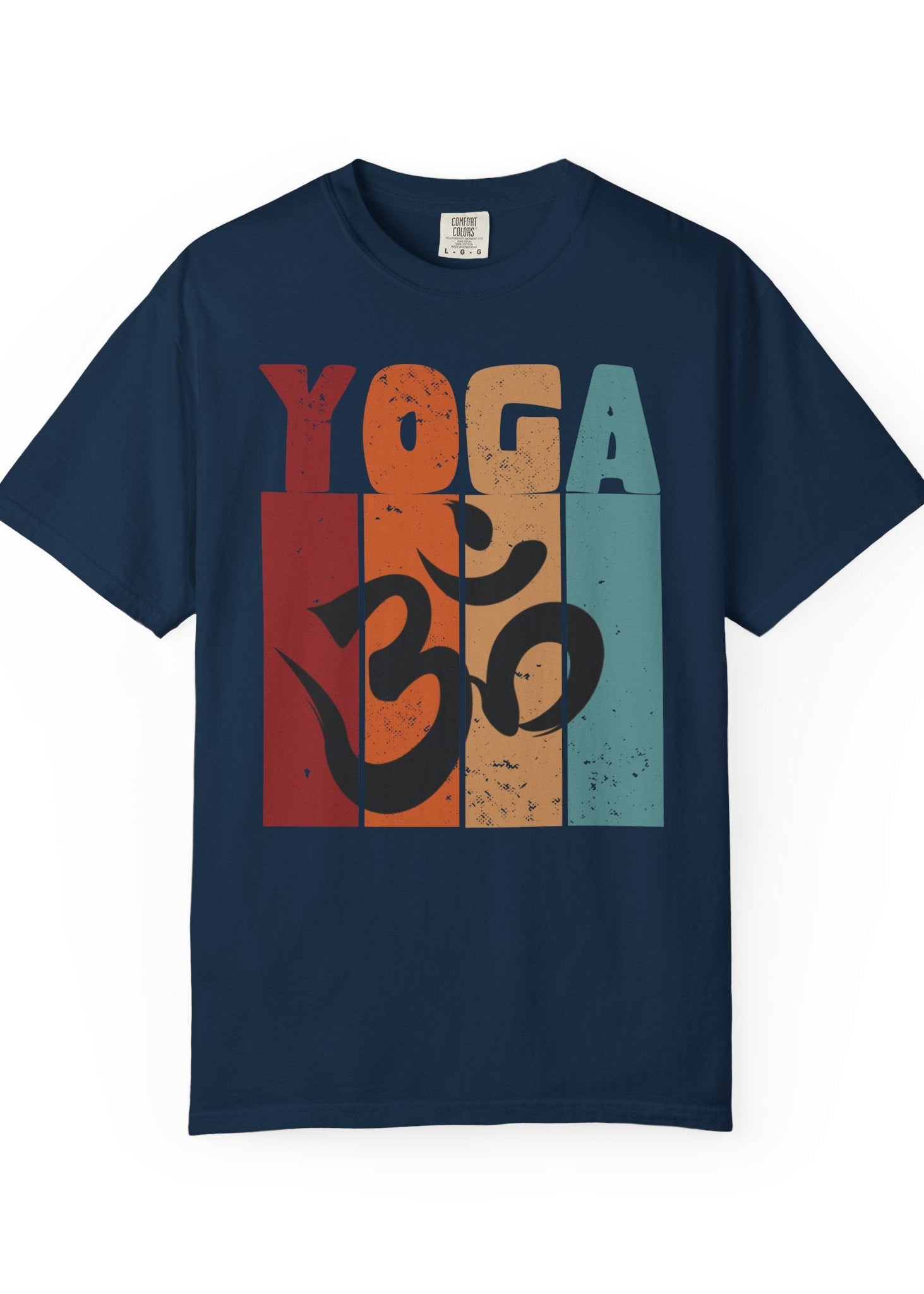 Retro Yoga Om T-Shirt