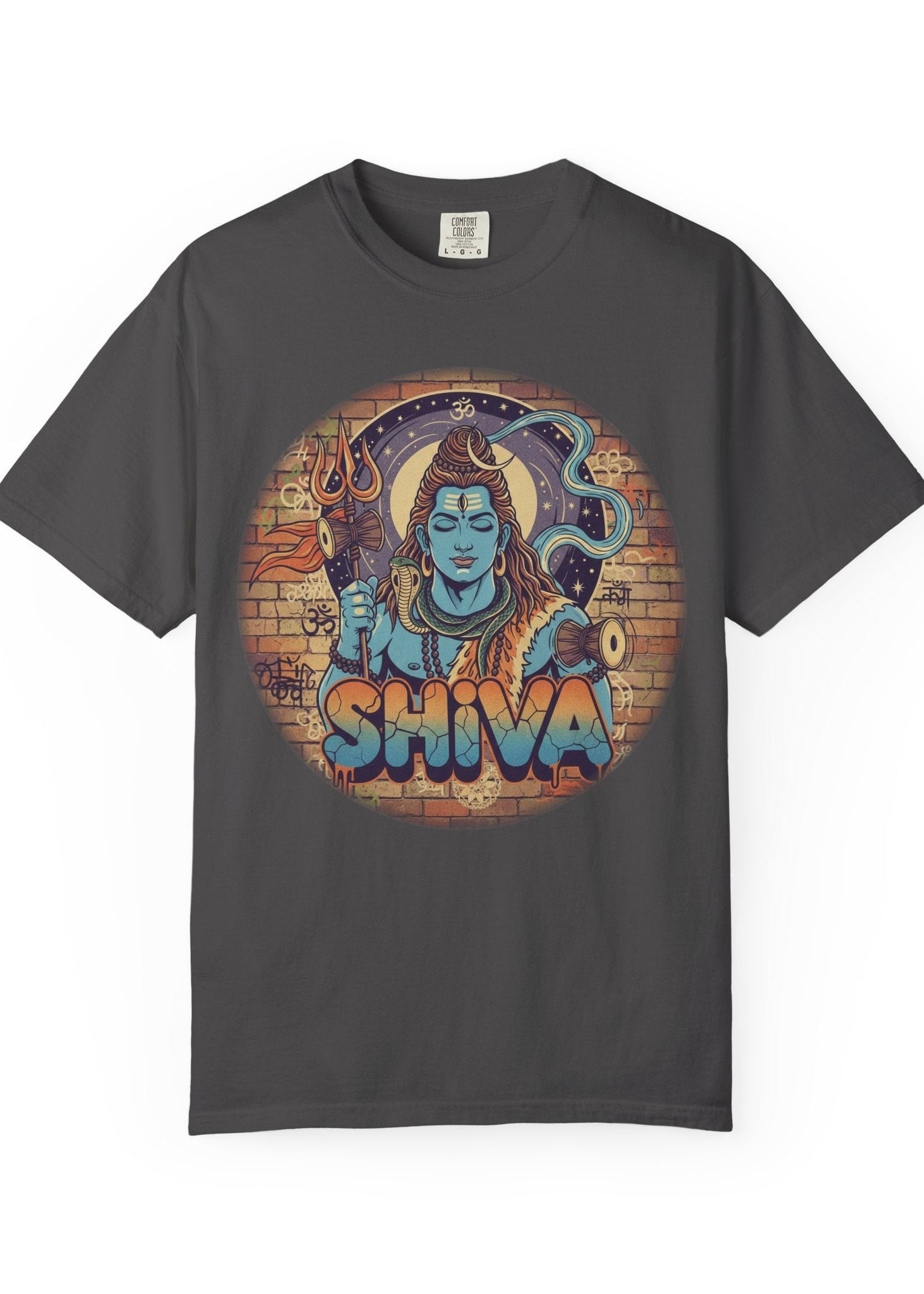 Lord Shiva Graffiti Streetwear Tee