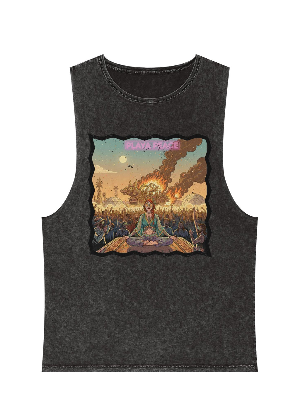 Retro Playa Peace Tank Top