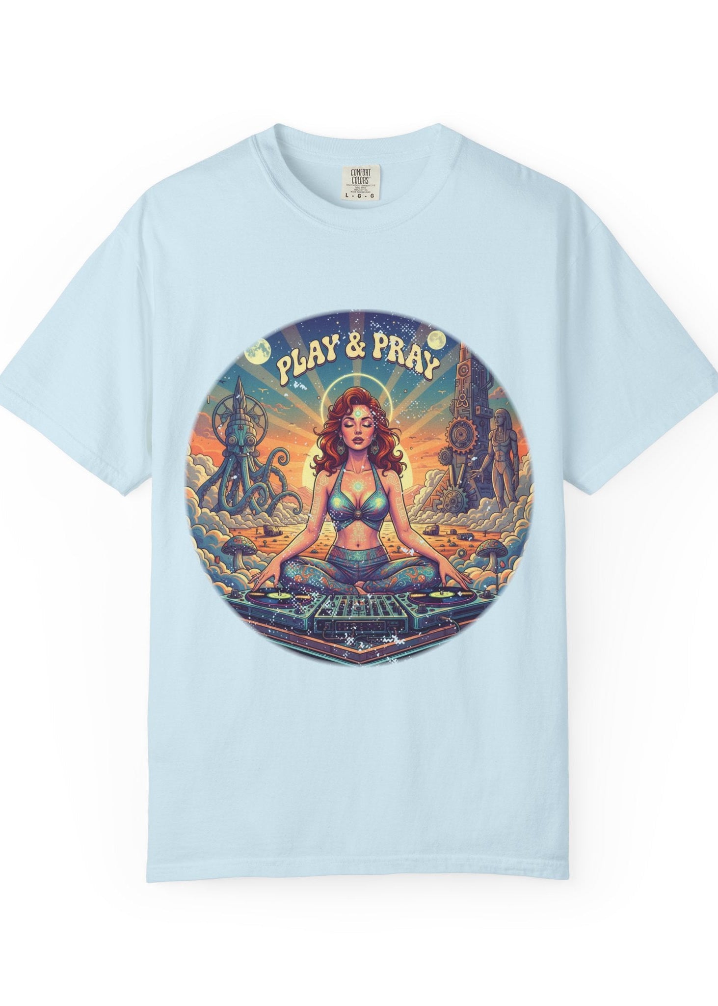 Play & Pray DJ T-Shirt