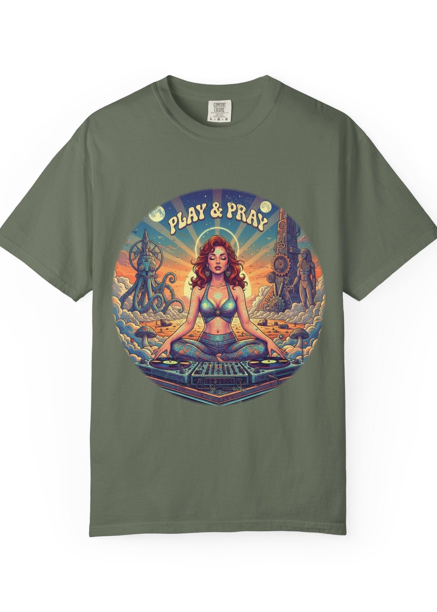 Play & Pray DJ T-Shirt