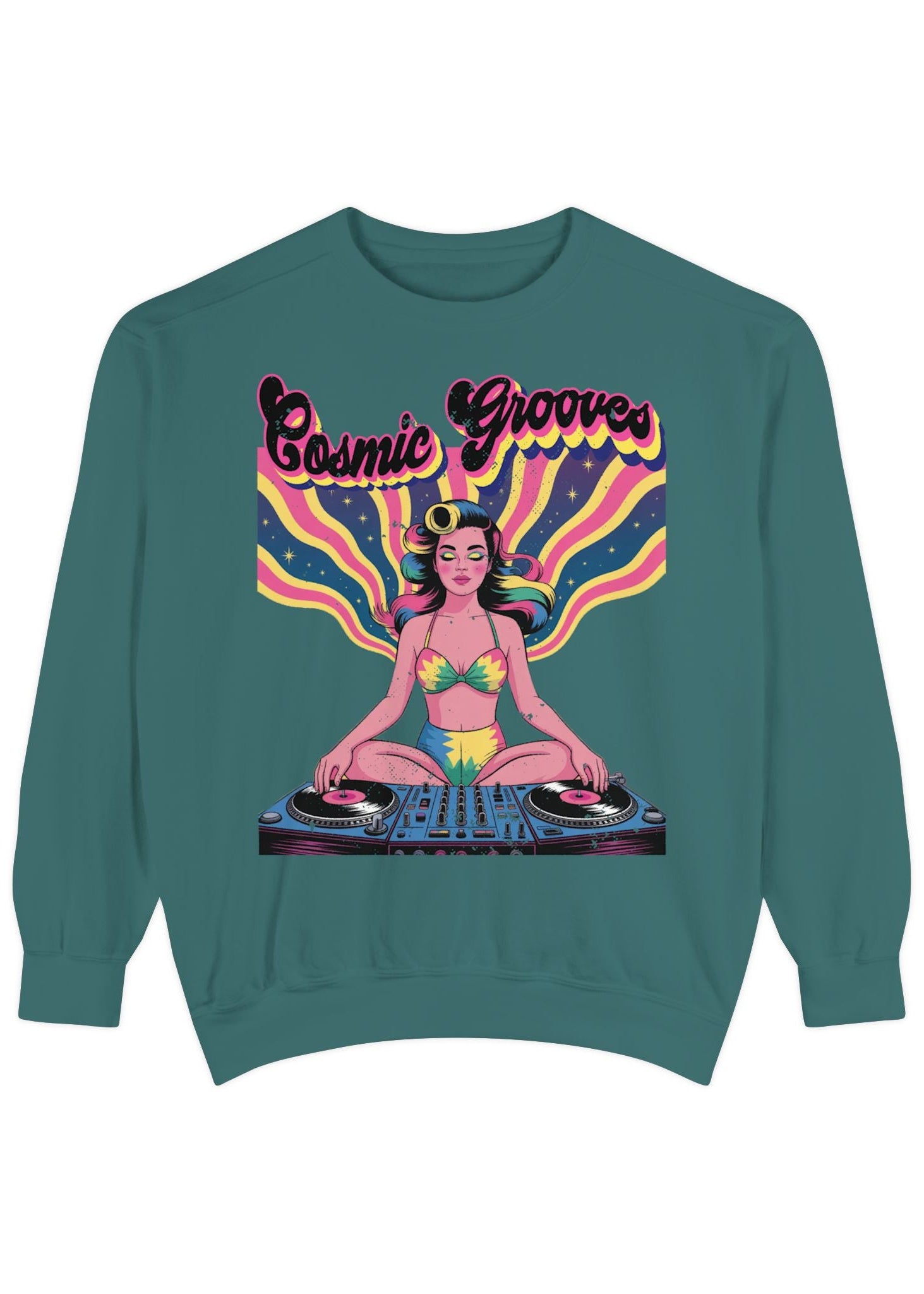 Cosmic Grooves DJ Sweatshirt