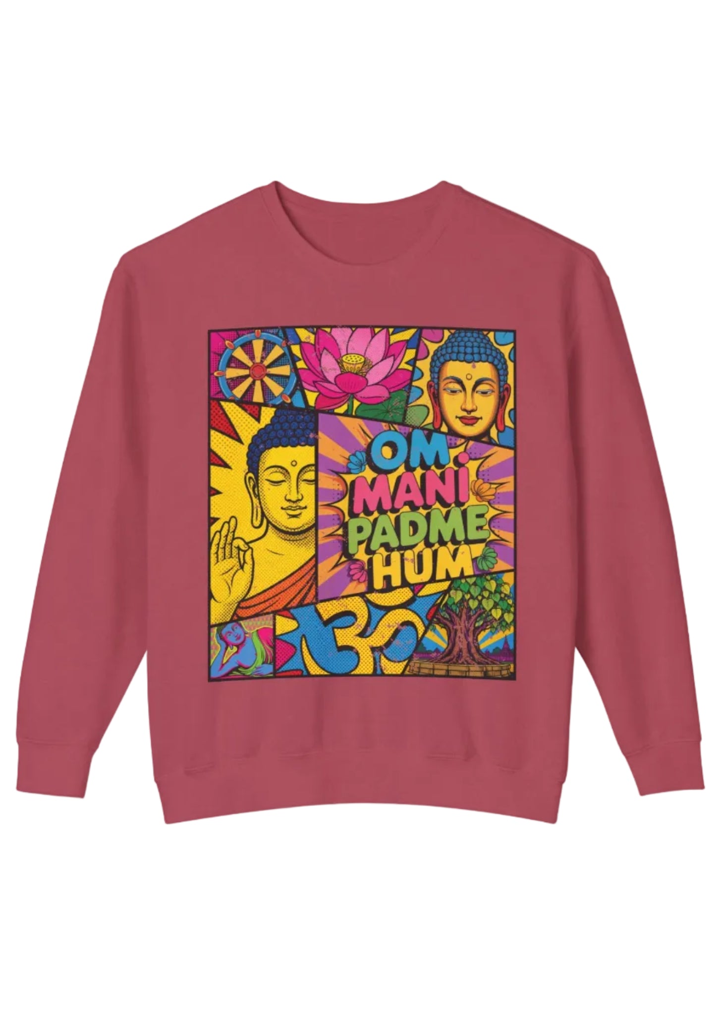 Pop Art Buddha Sweatshirt