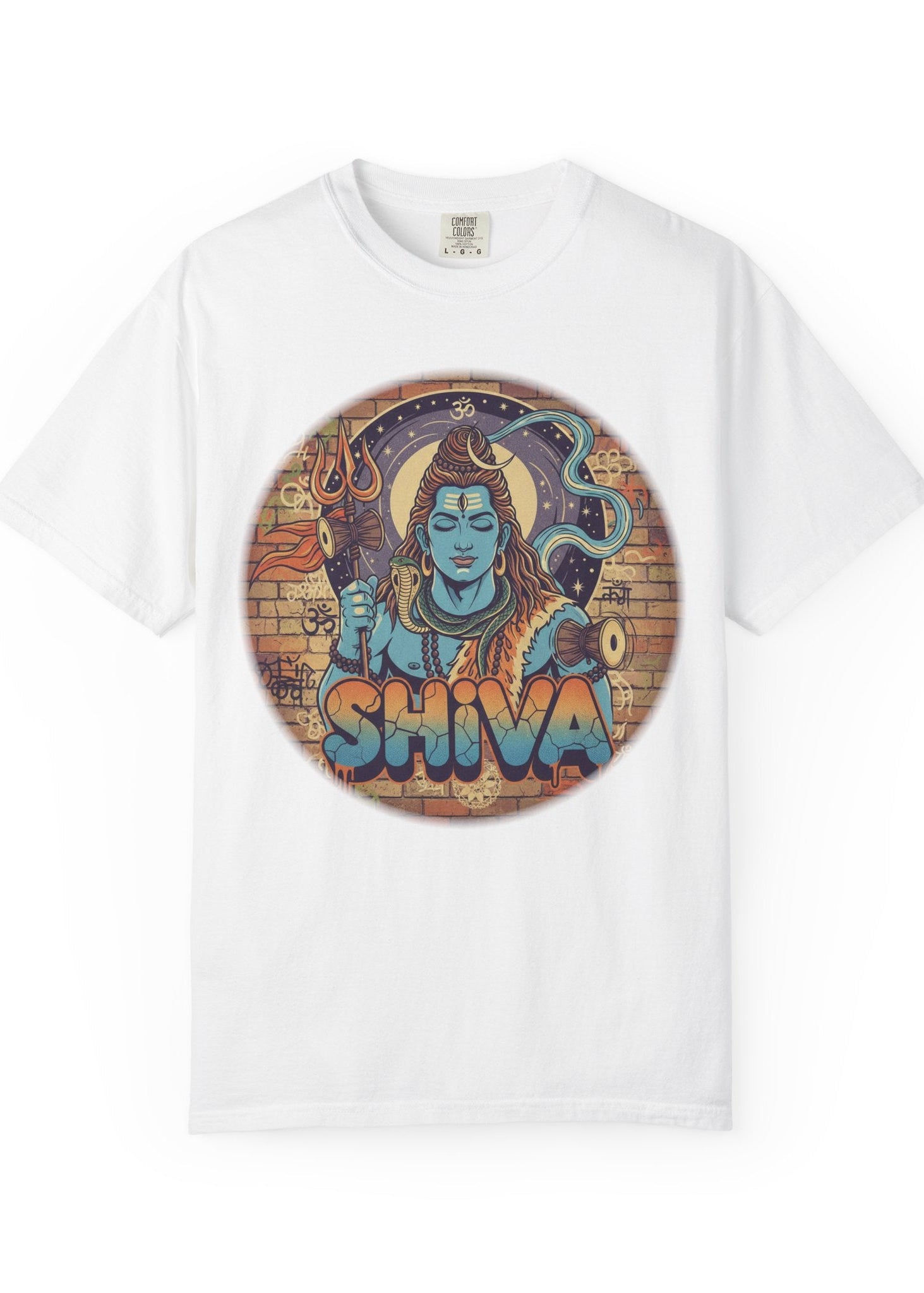 Lord Shiva Graffiti Streetwear Tee