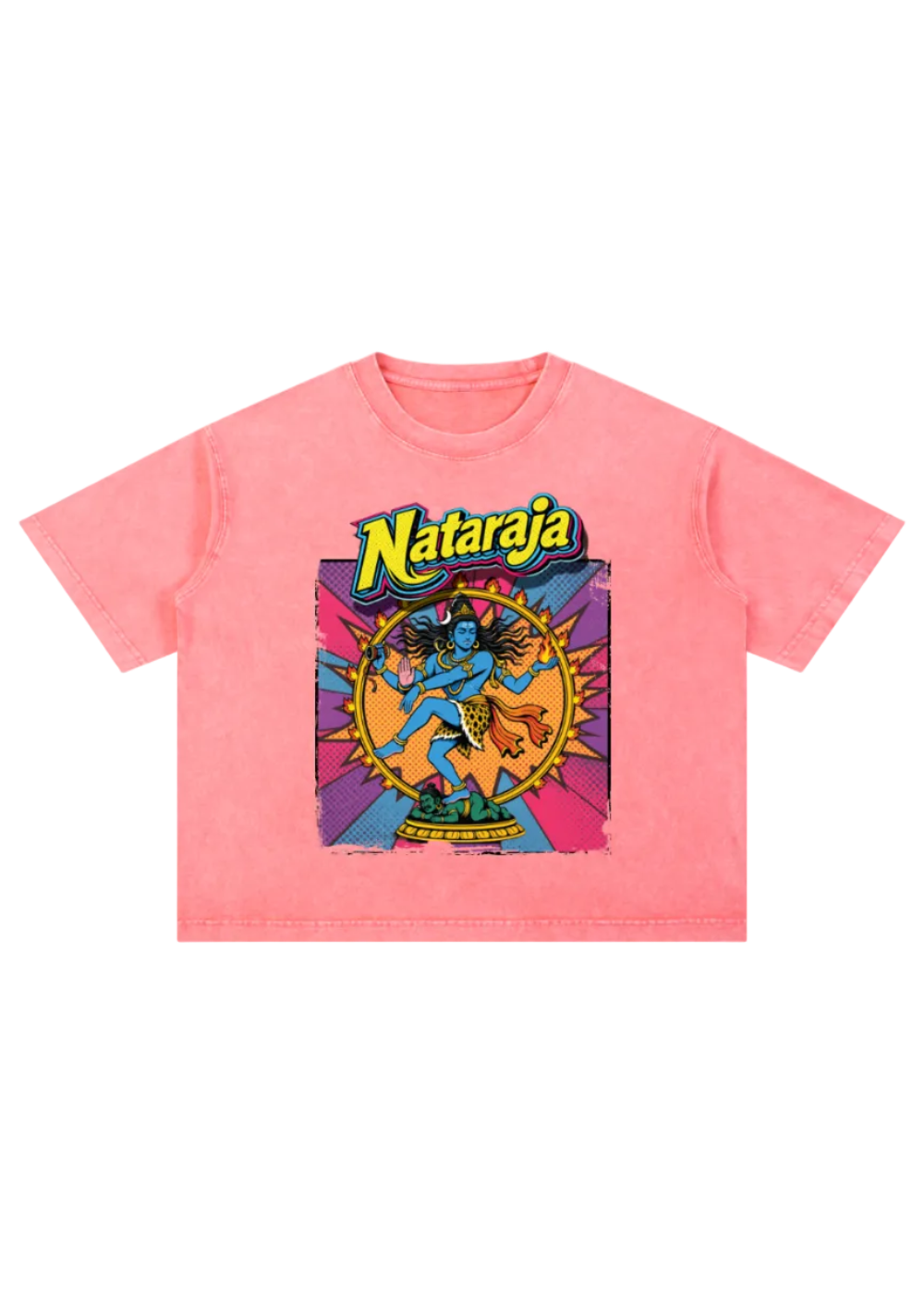 Nataraja Pop Art Yoga Boxy Tee