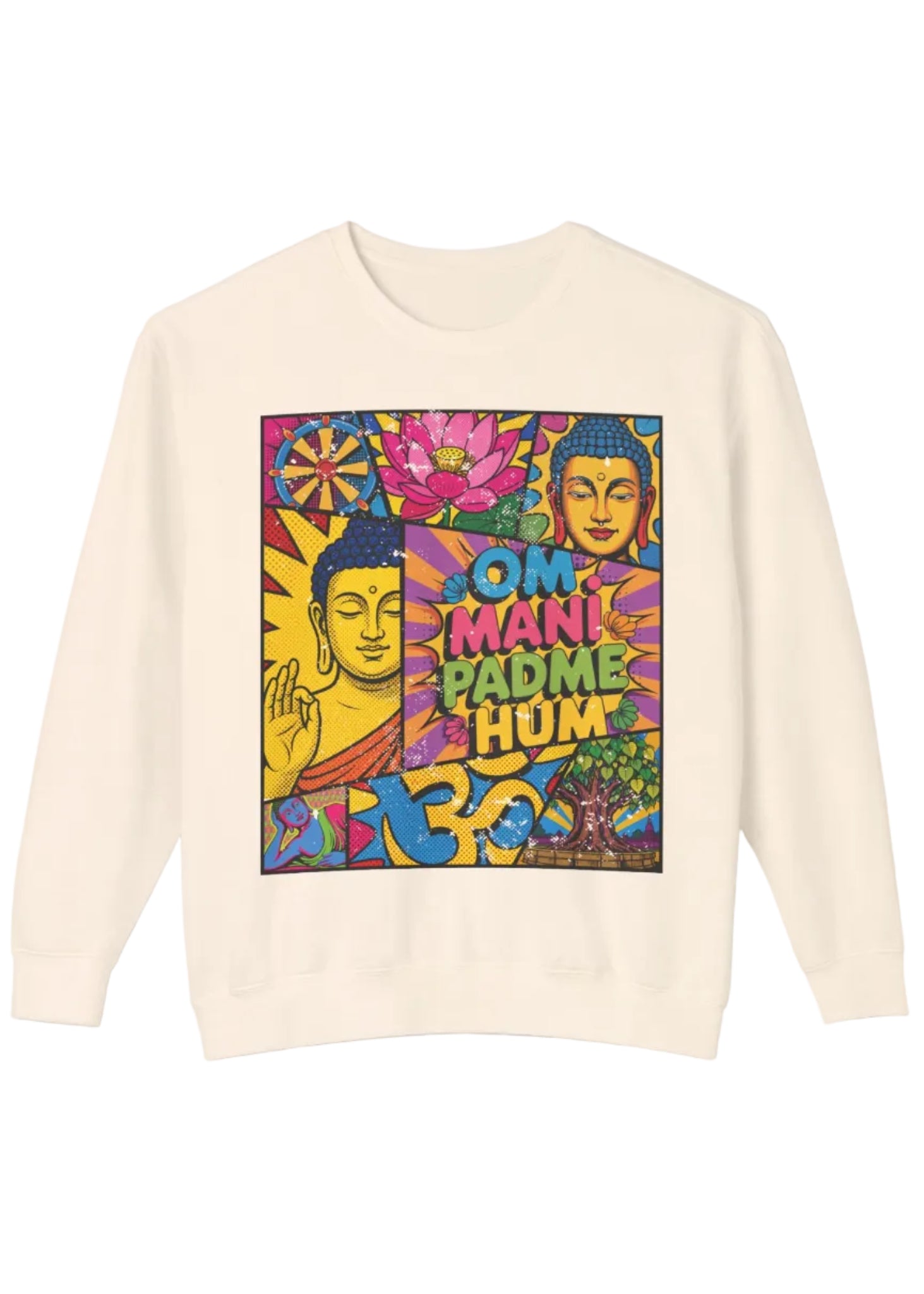 Pop Art Buddha Sweatshirt