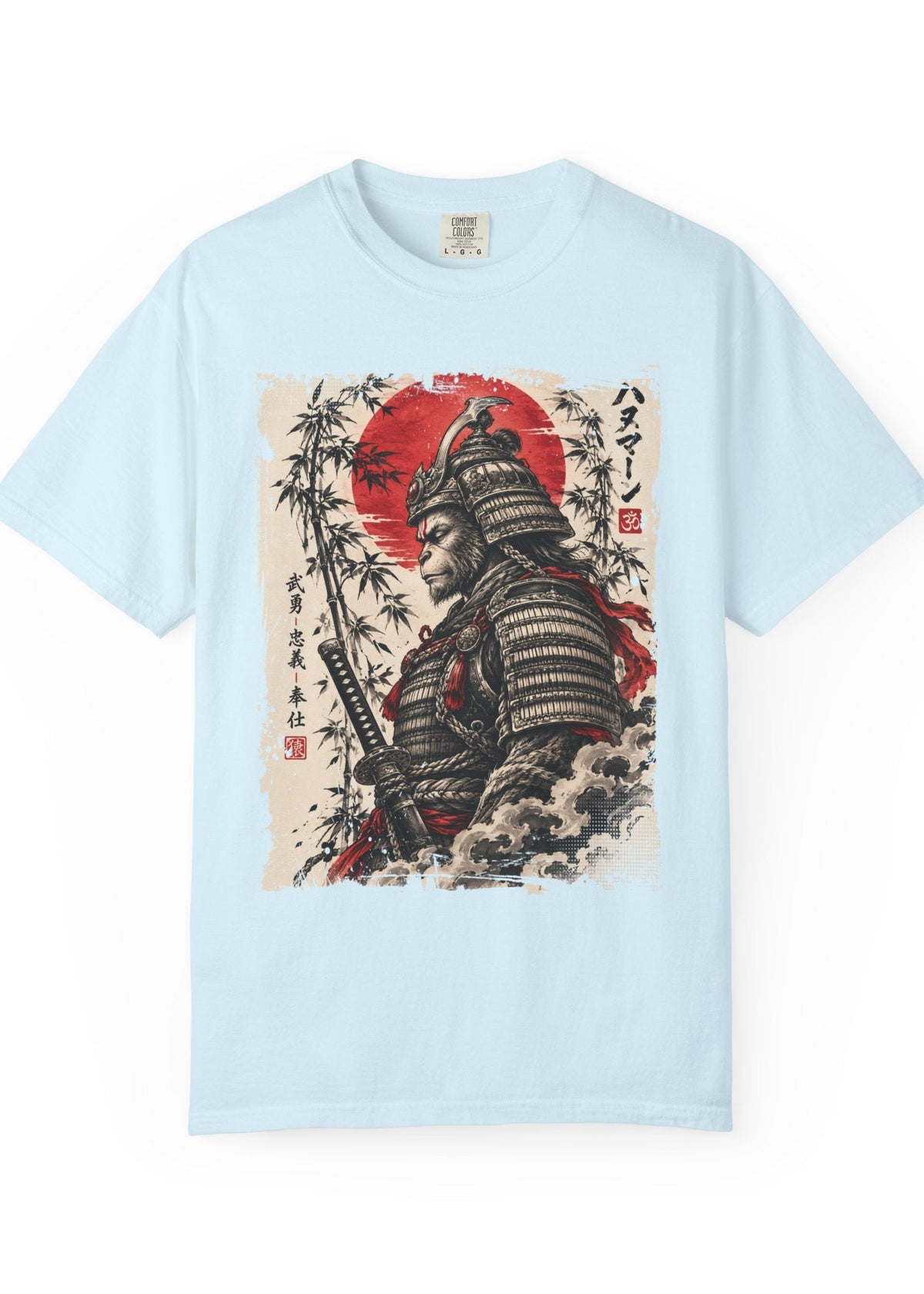 Hanuman Samurai Japanese Tattoo T-Shirt