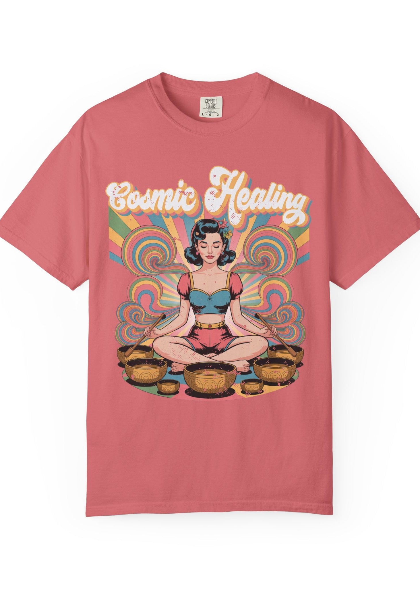 Cosmic Healing Sound Bowl Tee