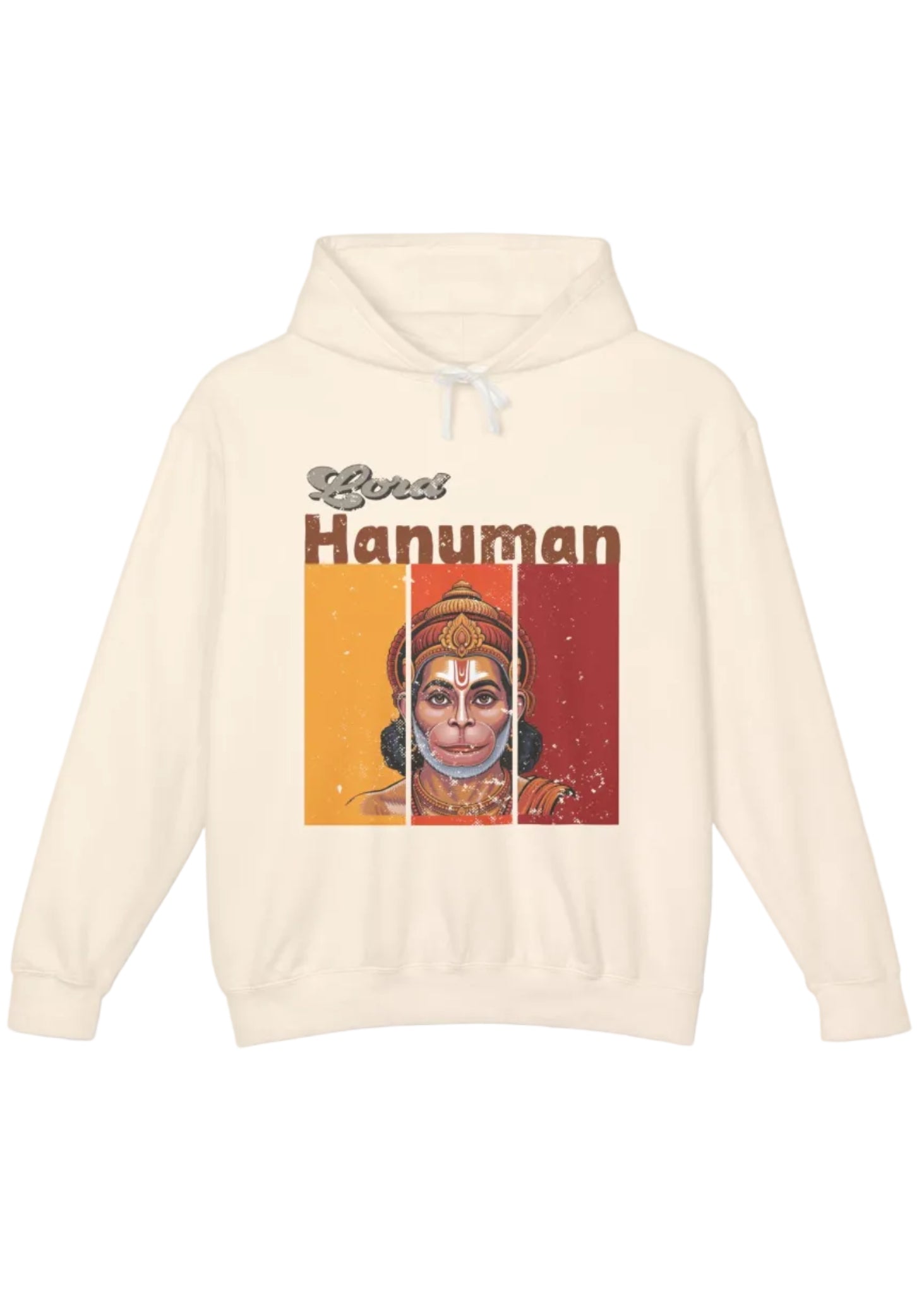 Vintage Hanuman Devotion Hoodie