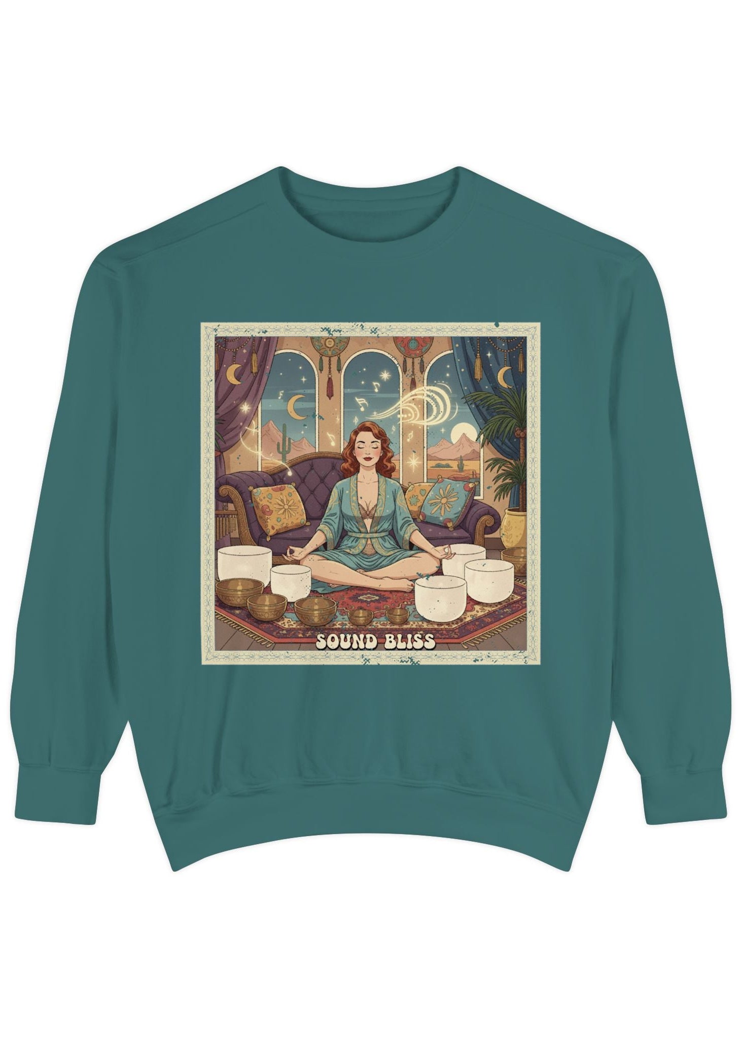 Retro Sound Healing Pullover