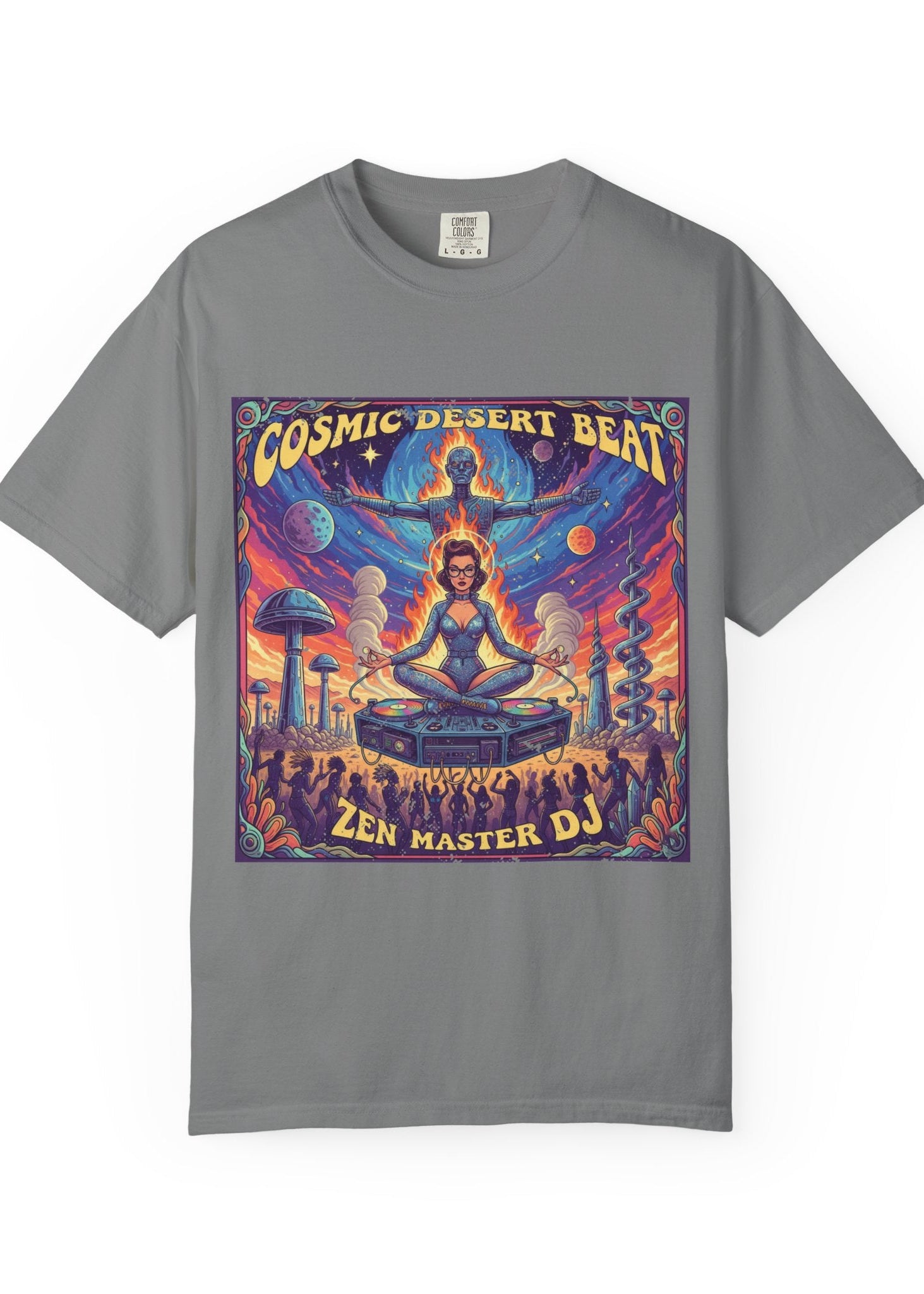 Pinup DJ Desert Rave T-Shirt