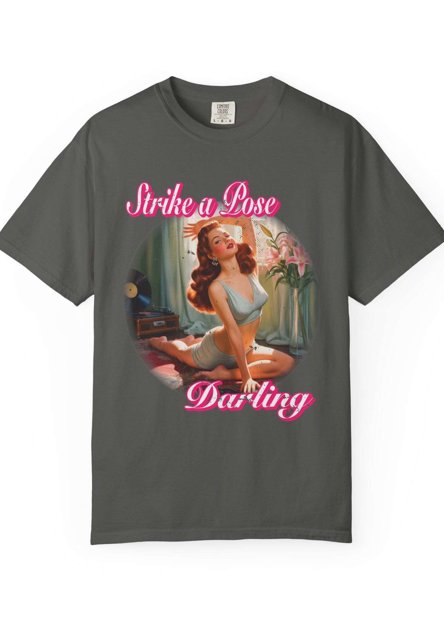 Vintage Pin-Up Graphic Tee