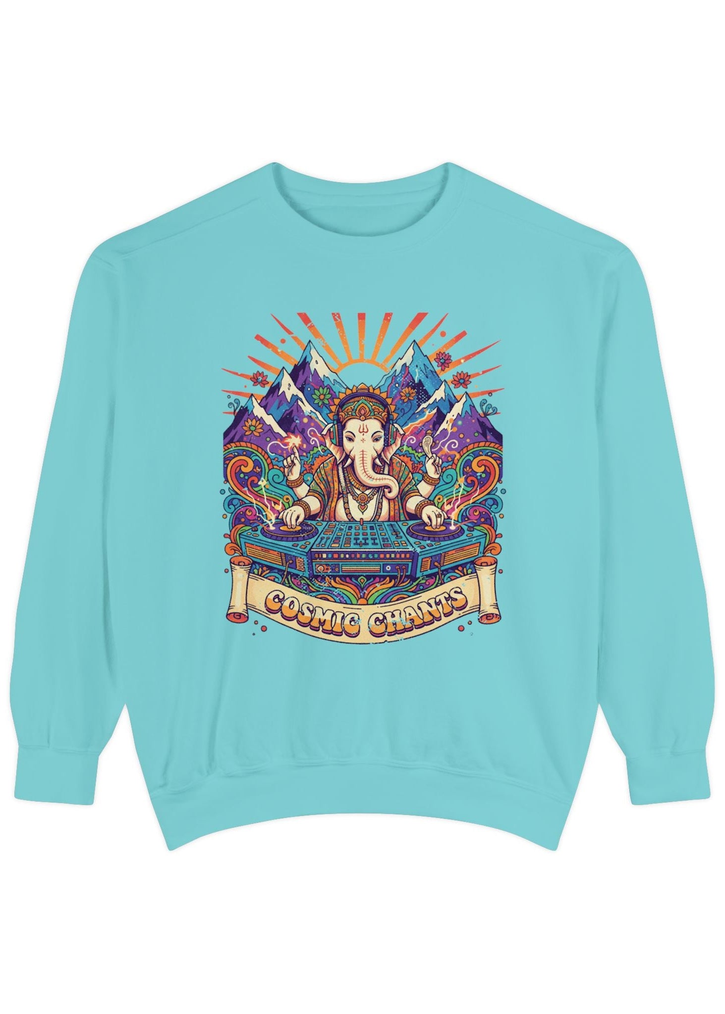 Cosmic Ganesha DJ Sweatshirt