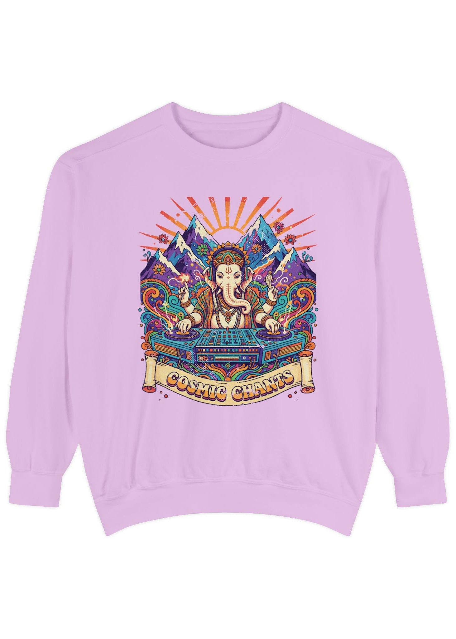 Cosmic Ganesha DJ Sweatshirt