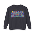 Cosmic Sounds of Shiva DJ Sweatshirt – Psychedelic Lord Shiva Festival Apparel