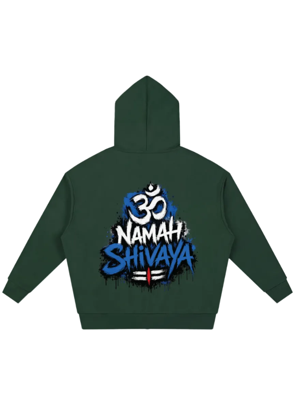 Om Namah Shivaya Full Zip Hoodie