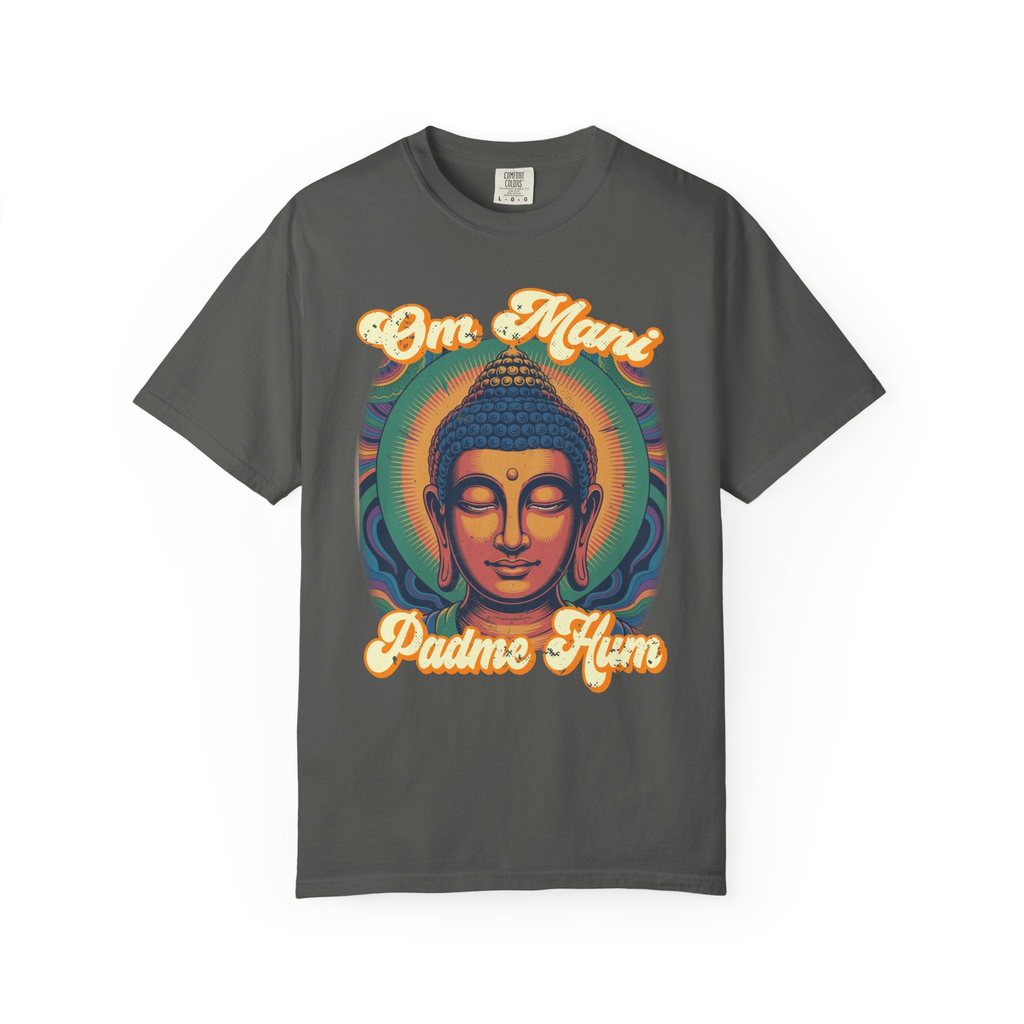 Om Mani Padme Hum T-Shirt – Tibetan Buddhist Mantra Meditation Tee