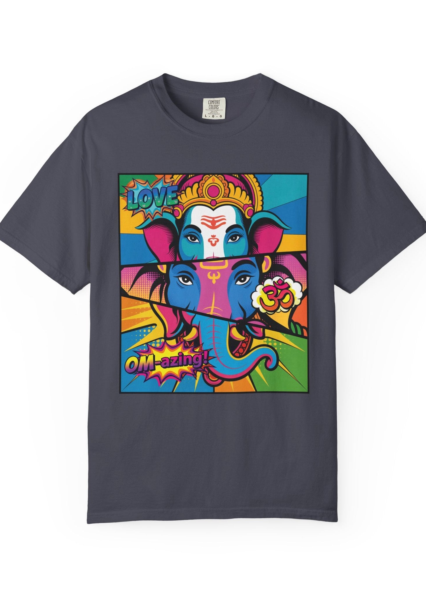 Pop Art Lord Ganesha “OM-azing” T-Shirt