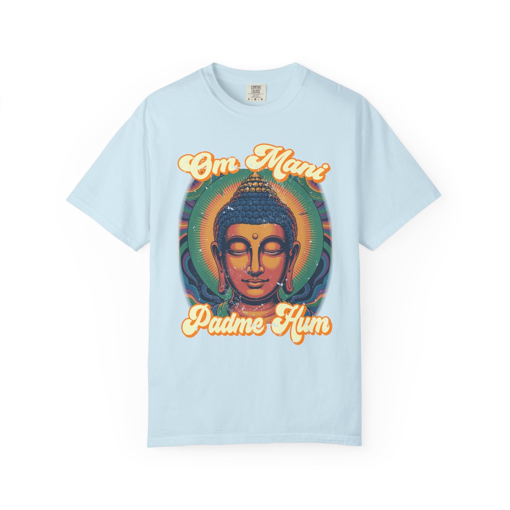Om Mani Padme Hum T-Shirt – Tibetan Buddhist Mantra Meditation Tee