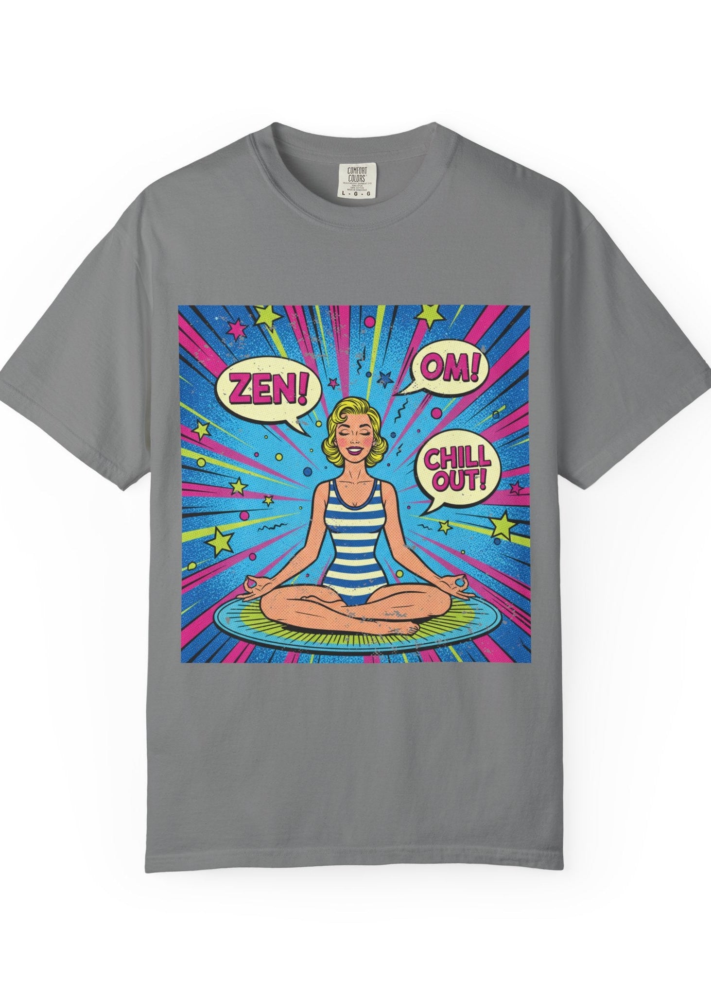 Vintage Zen Pop Art T-Shirt