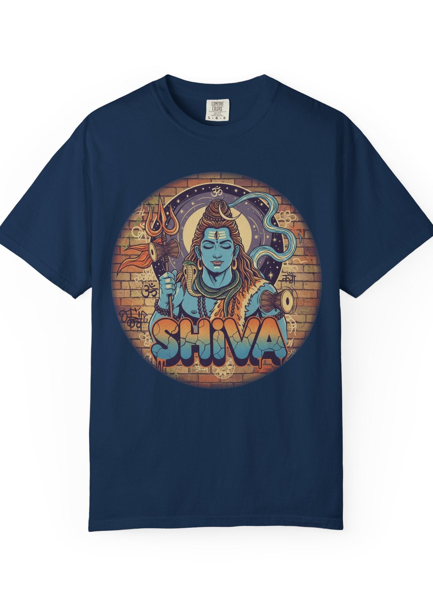 Lord Shiva Graffiti Streetwear Tee