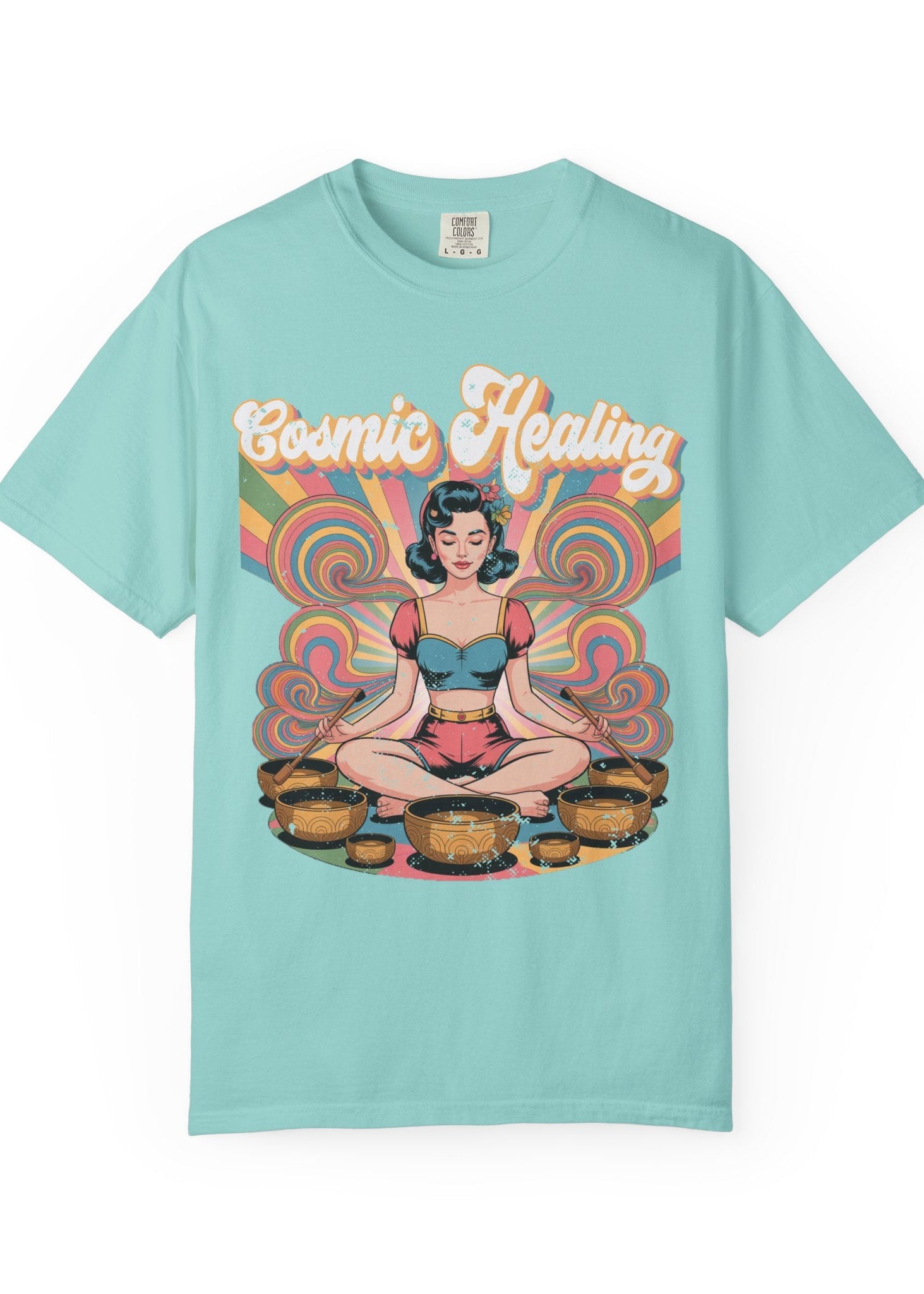 Cosmic Healing Sound Bowl Tee