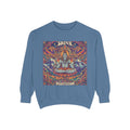 Shiva Meditation Visionary Sweatshirt – Psychedelic Himalayan Peak Spiritual Apparel