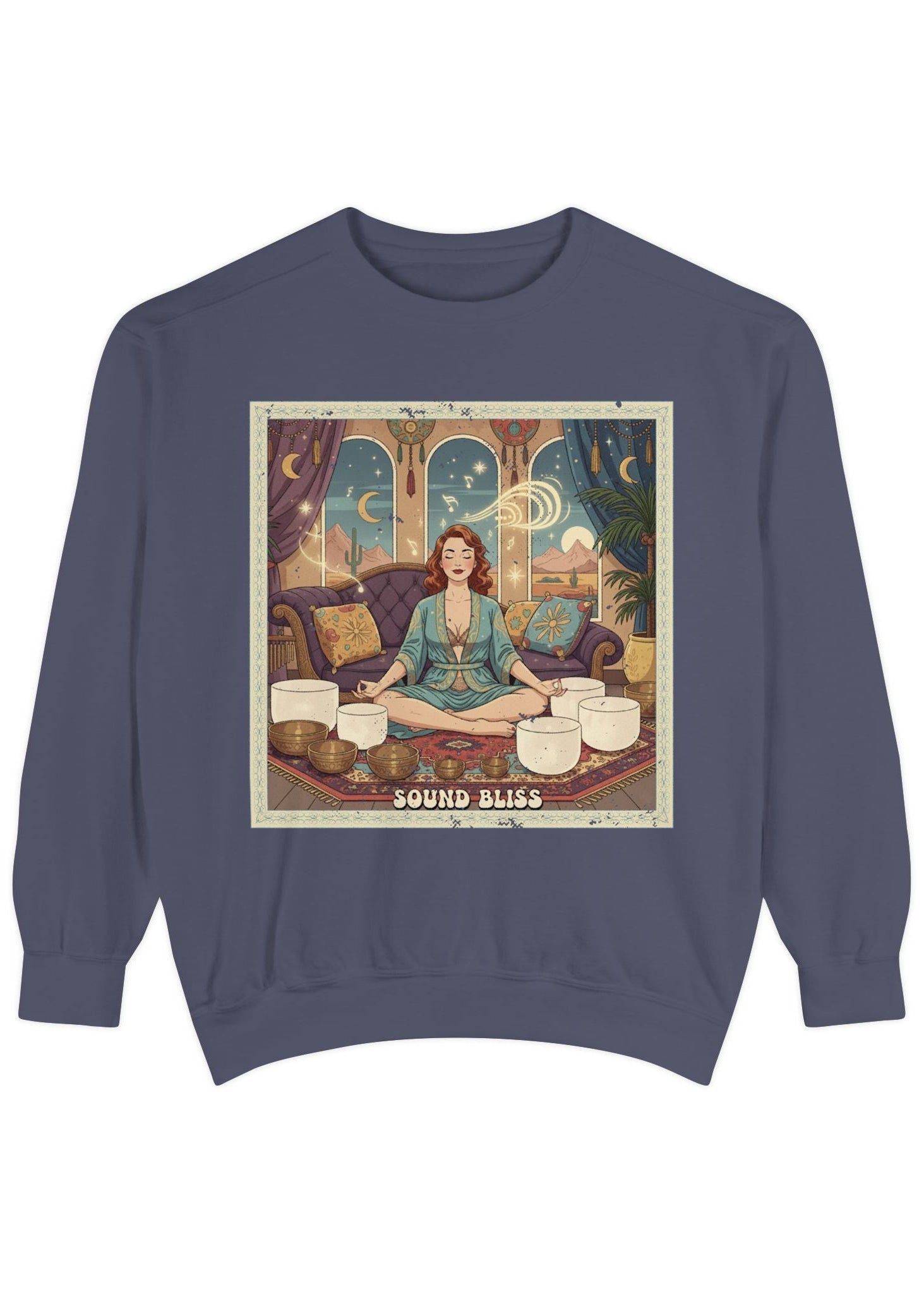 Retro Sound Healing Pullover