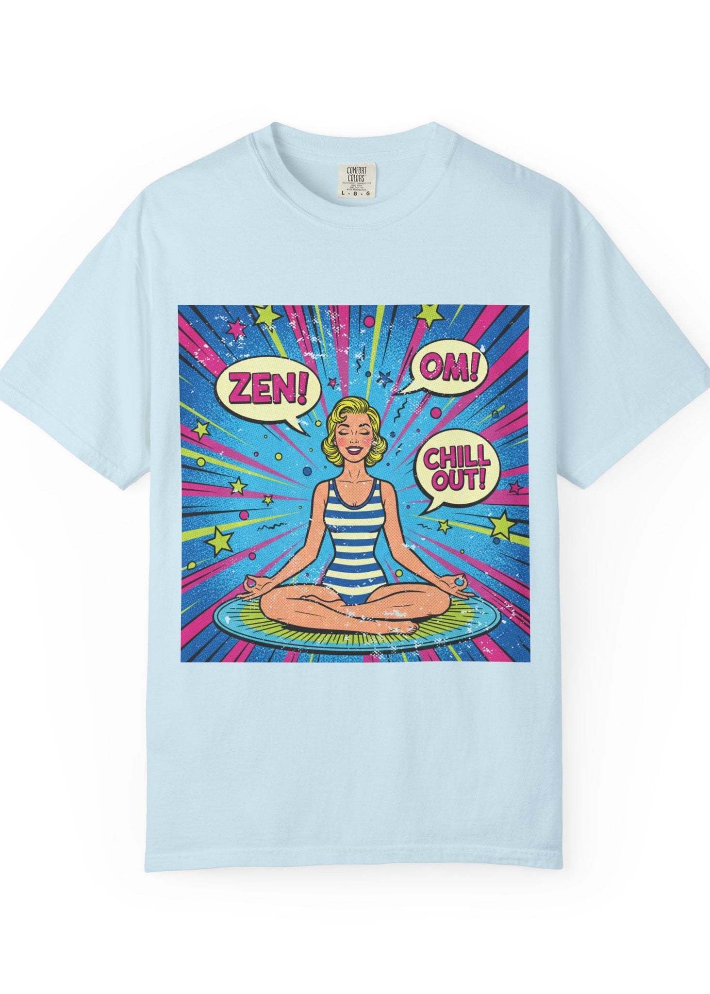 Vintage Zen Pop Art T-Shirt
