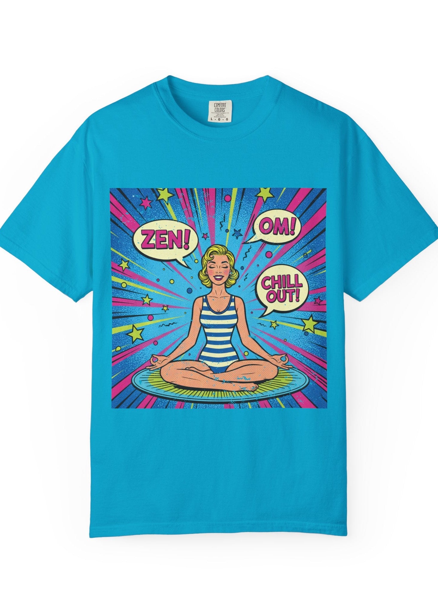 Vintage Zen Pop Art T-Shirt