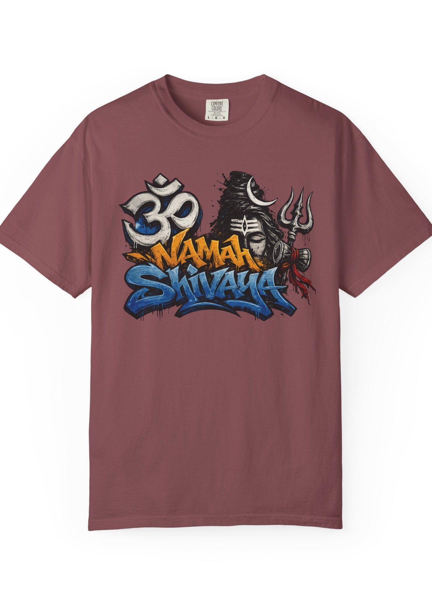 Om Namah Shivaya Graffiti Tee
