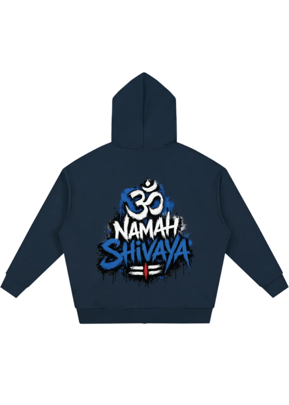 Om Namah Shivaya Full Zip Hoodie