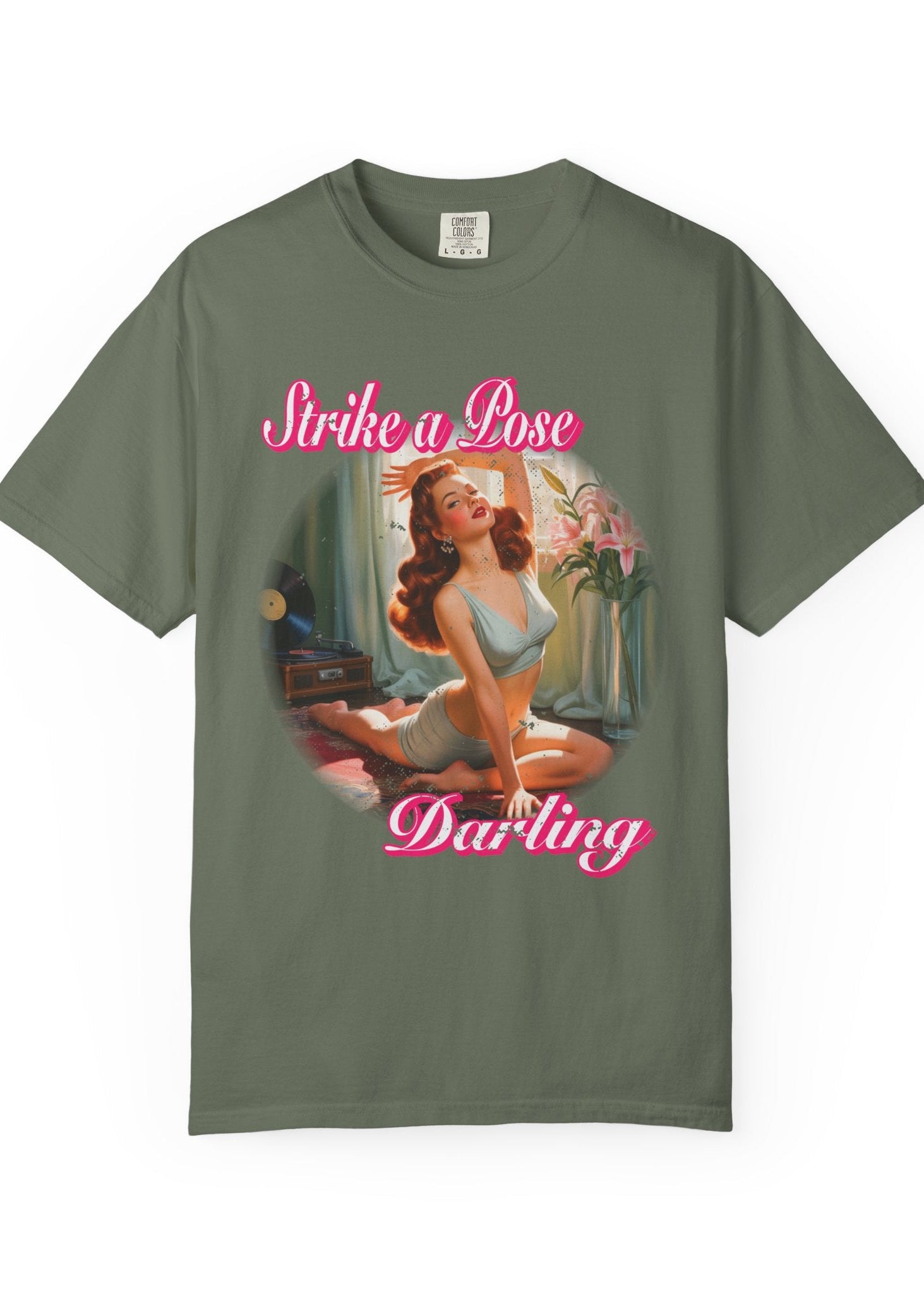 Vintage Pin-Up Graphic Tee